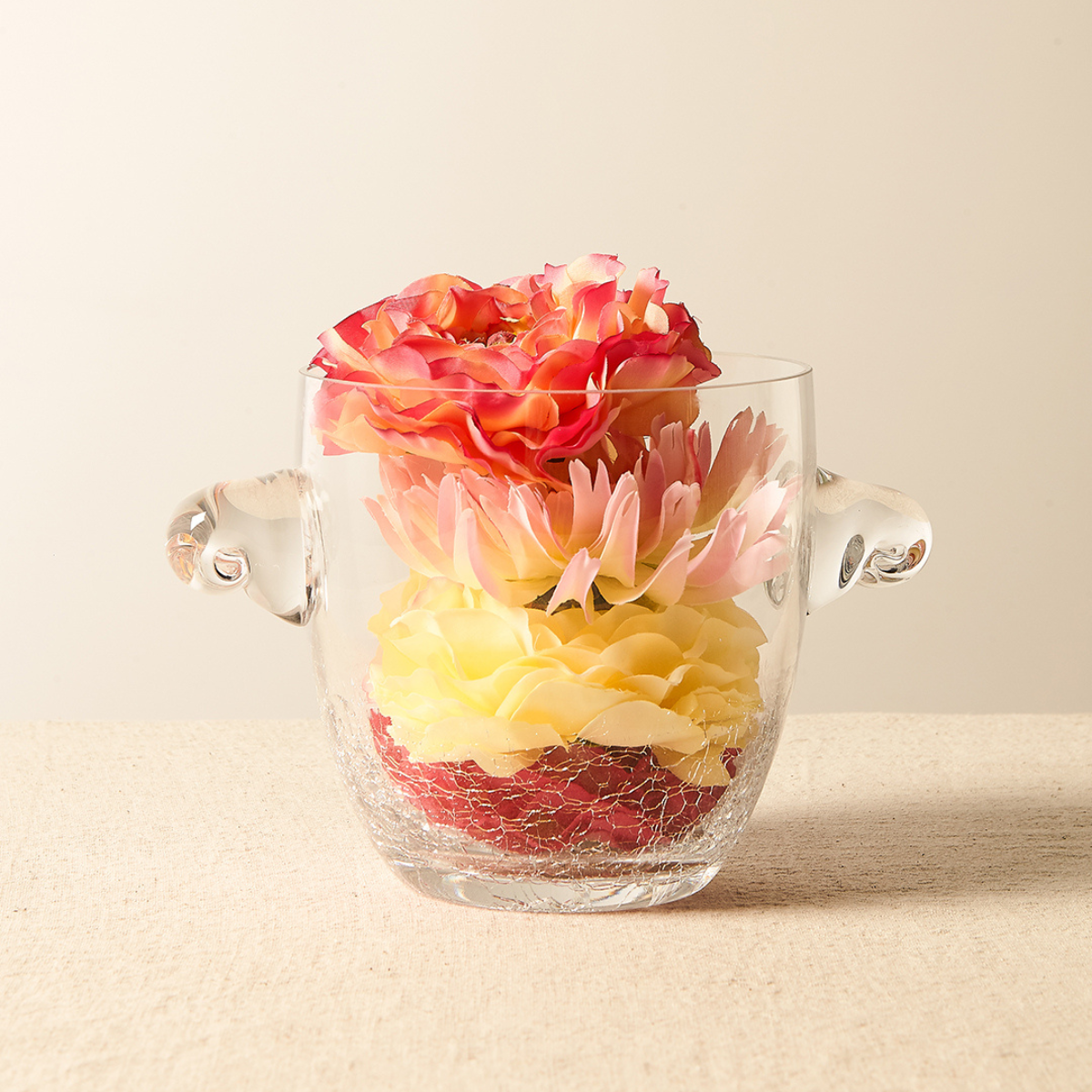 sia-deco-noah-mix-fleurs-artificielles-rouge-15-cm image 2