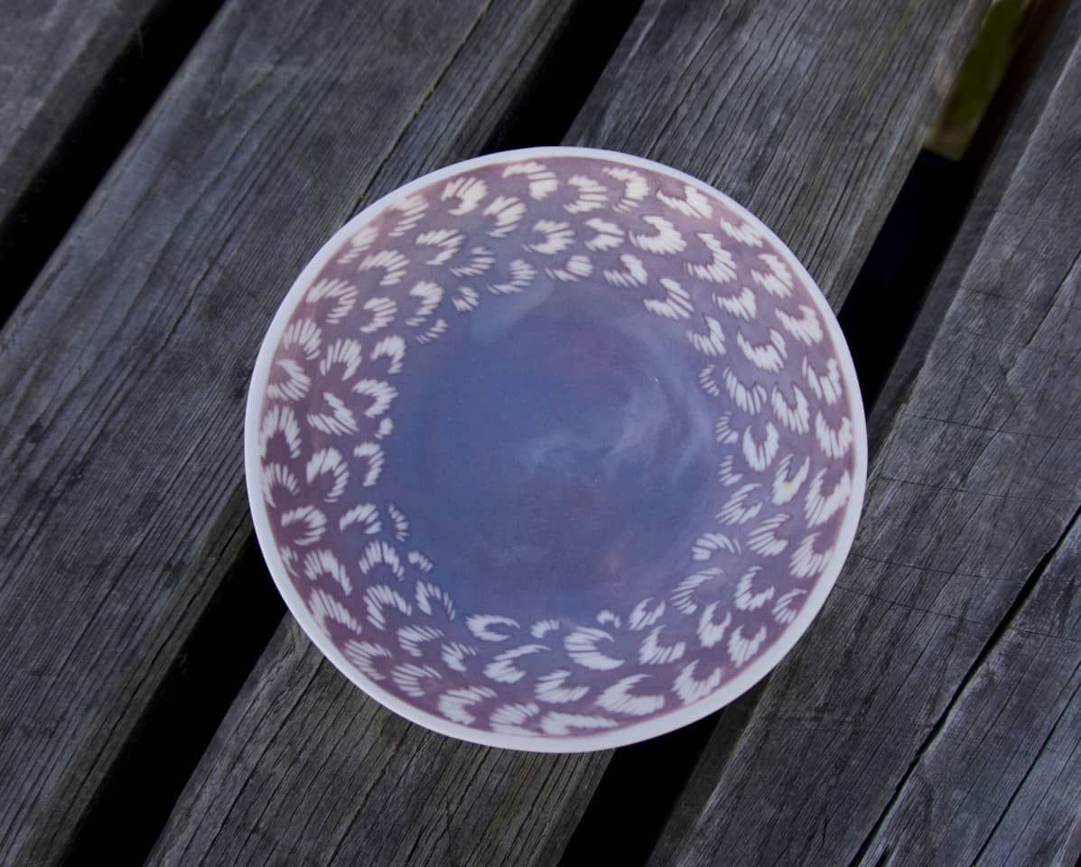 am-cla-assiettes-artisanales-coupelle-porcelaine-violette-4-cm image 2