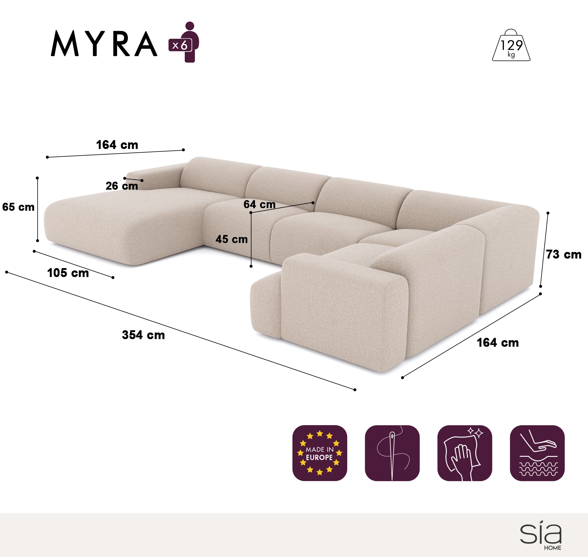 sia-myra-canap-panoramique-angle-gauche-cr-me image 6