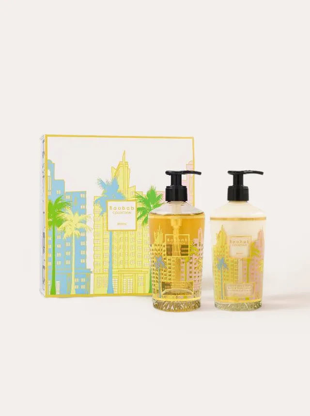 baobab-collection-my-first-baobab-miami-coffret-lotion-gel-2x350ml image 1