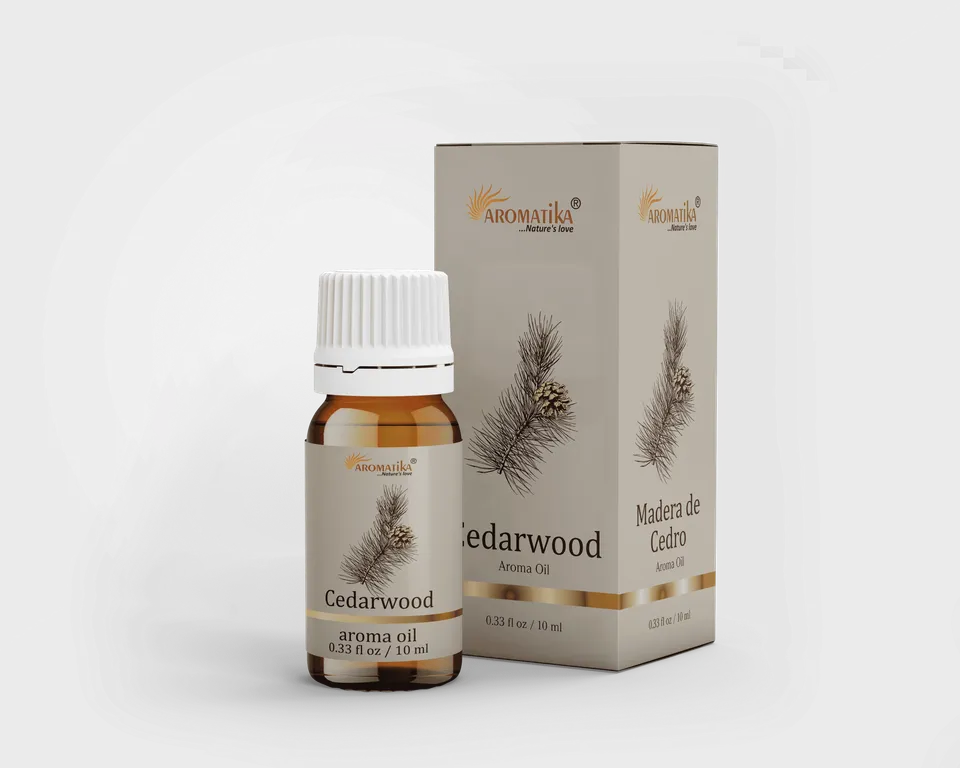 aromatika-aroma-oil-cedarwood-huile-aromatique-10-ml image 1