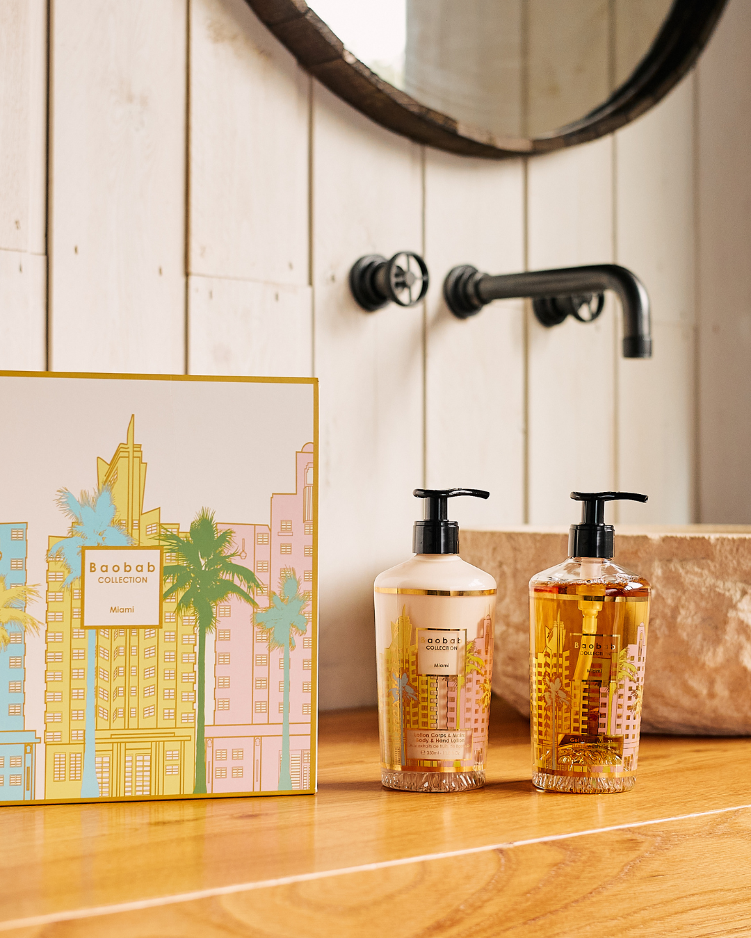 baobab-collection-my-first-baobab-miami-coffret-lotion-gel-2x350ml image 2