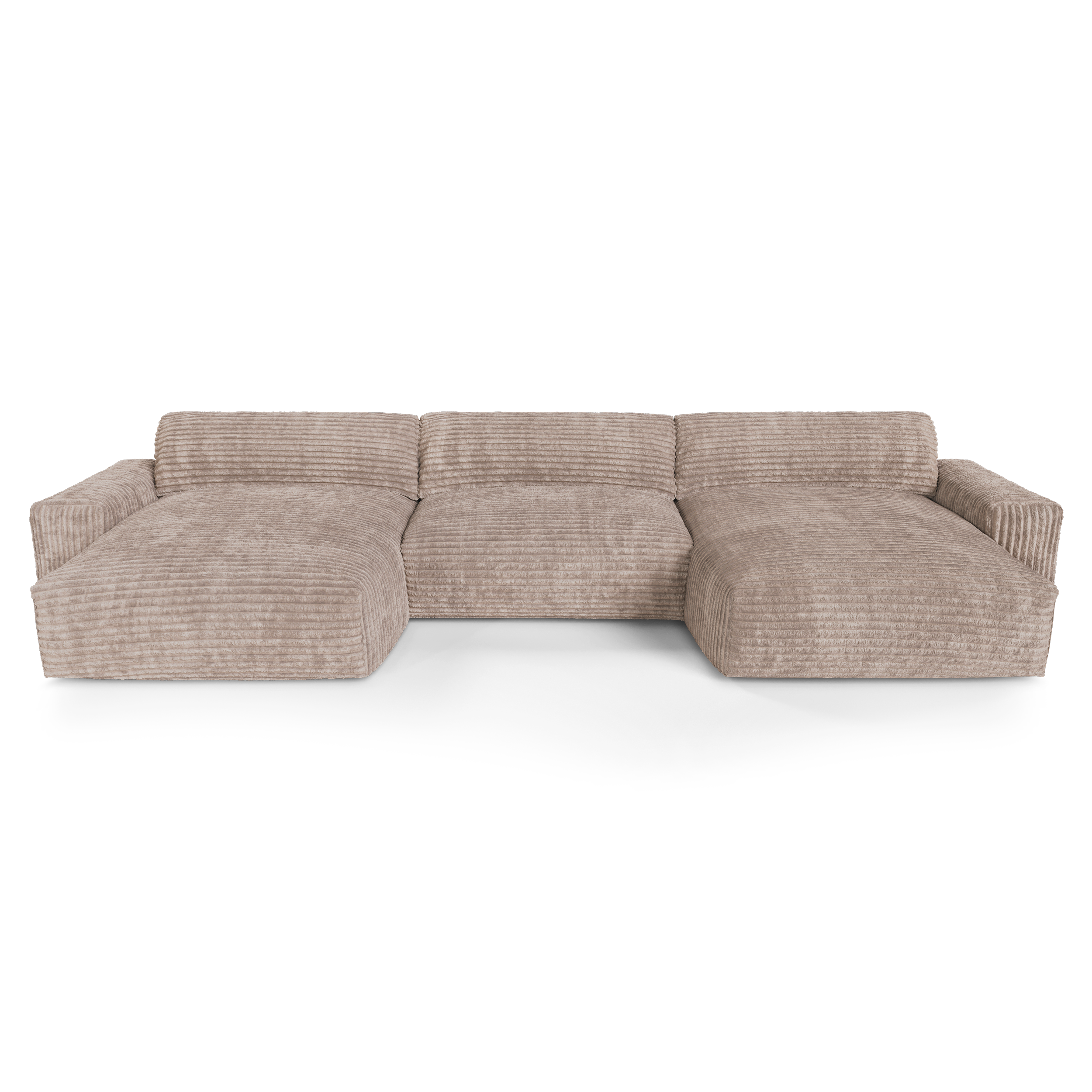 sia-deco-bliss-canap-panoramique-taupe-5-places image 1
