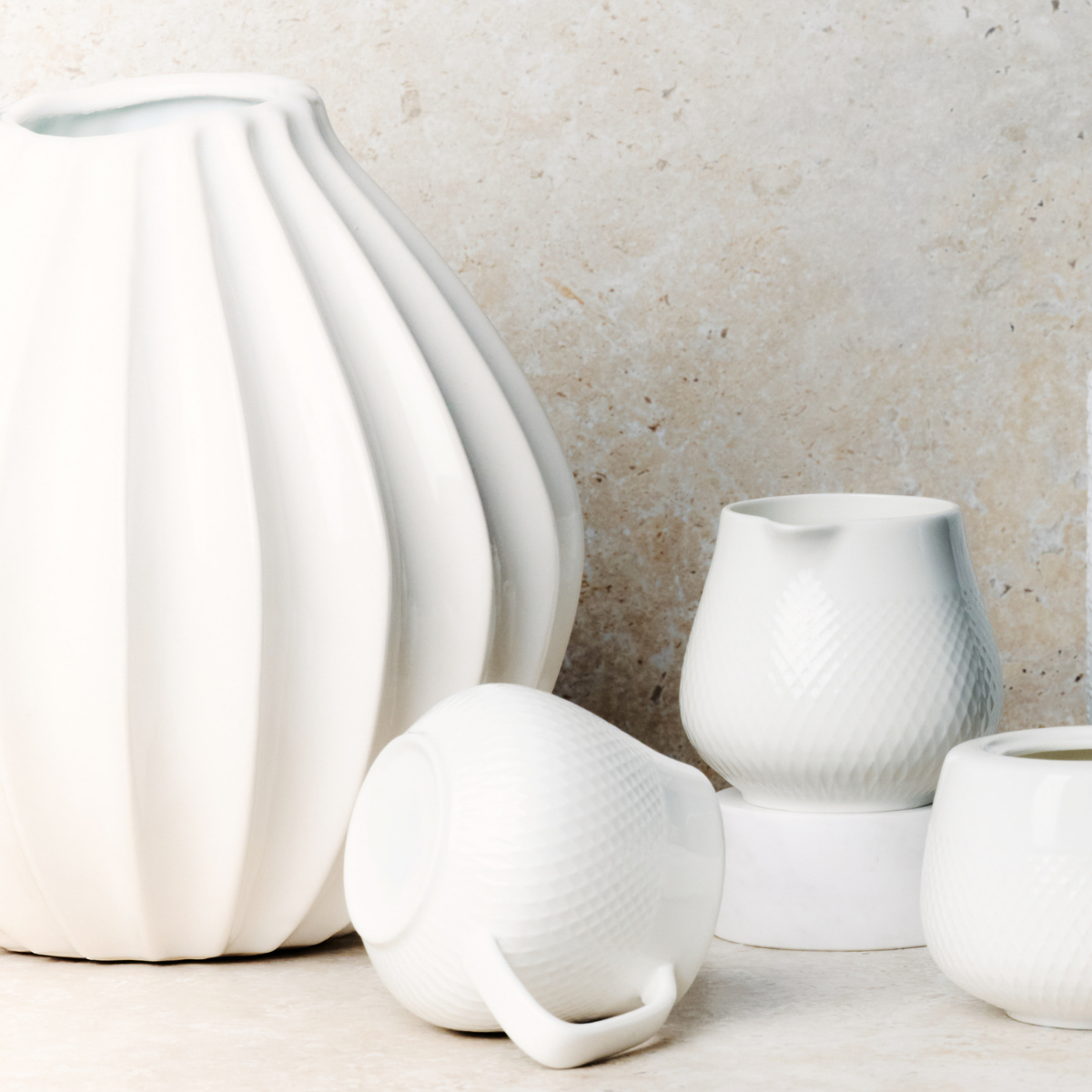 sia-deco-alba-c-cile-sucrier-et-pot-lait-porcelaine-blanc image 6