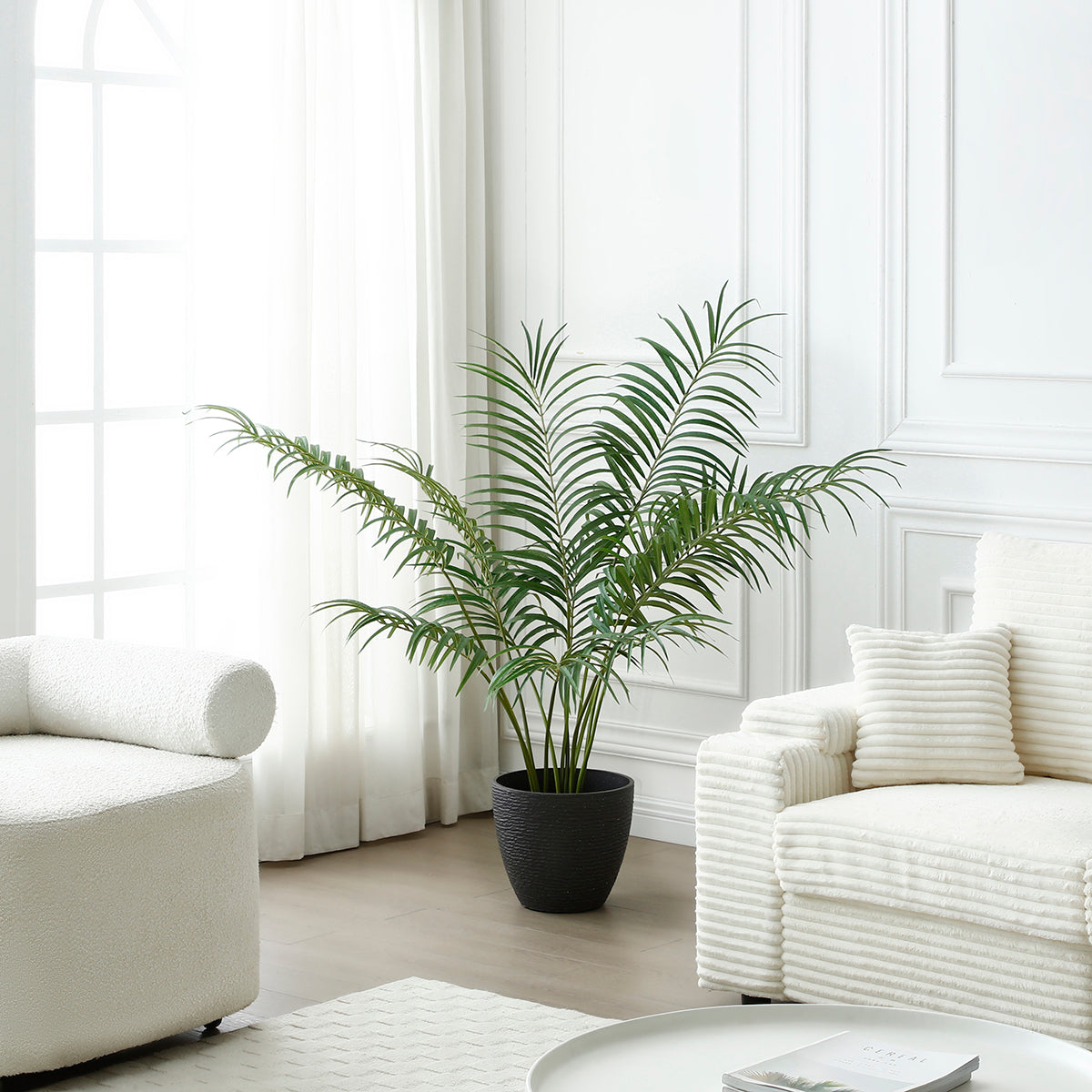 sia-noah-areca-palmier-artificiel-vert-pot-120-cm image 2
