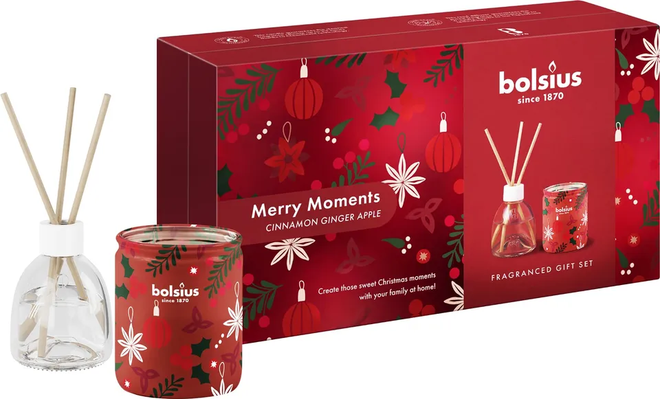 bolsius-ensemble-cadeau-merry-moments-bougie-parfum-e-diffuseur image 1