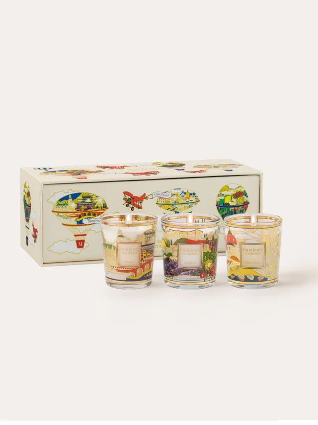 baobab-collection-provence-trio-bougies-parfum-es-3x-mini-c-te-d-azur image 1