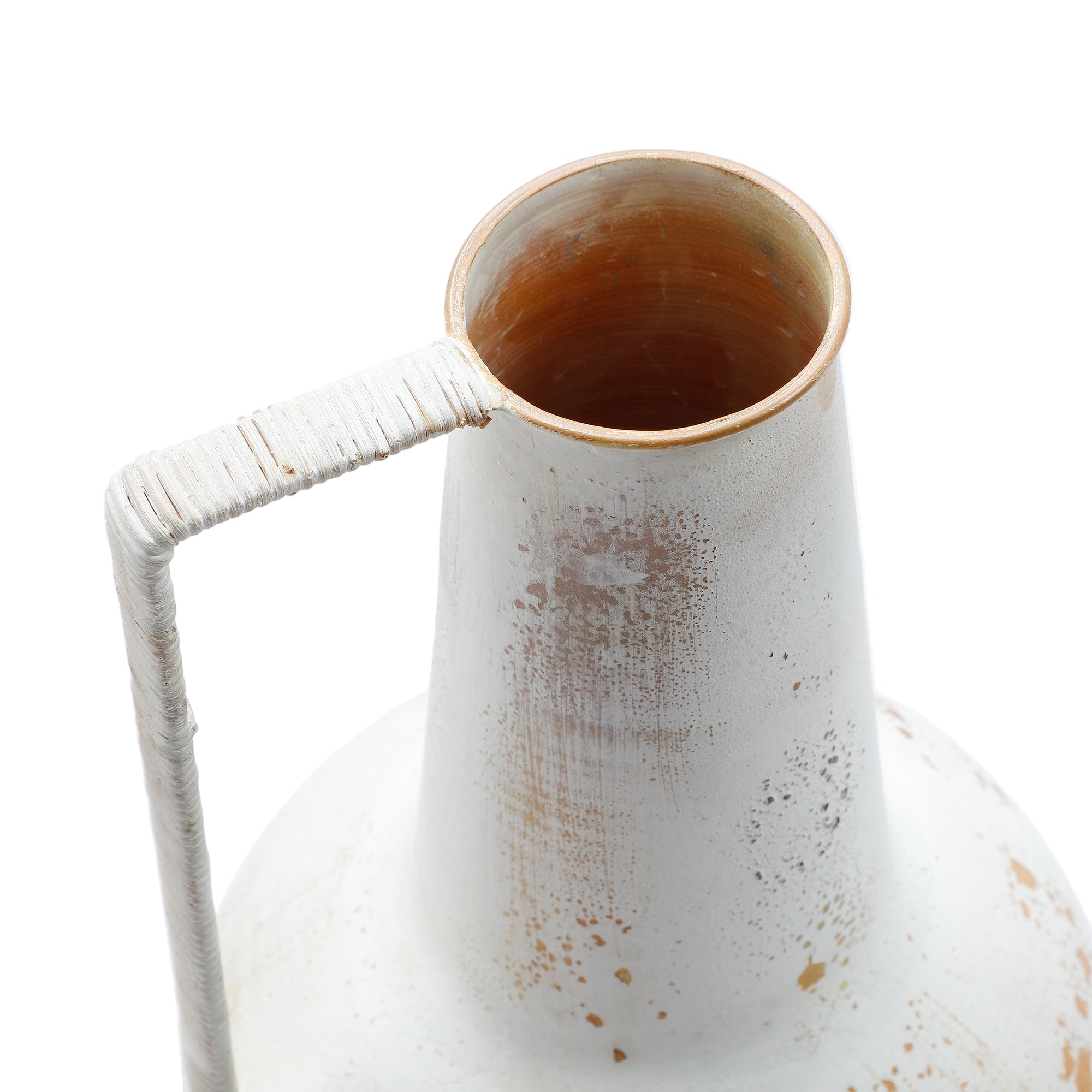 sia-deco-antica-avena-vase-en-m-tal-blanc-34-cm image 3