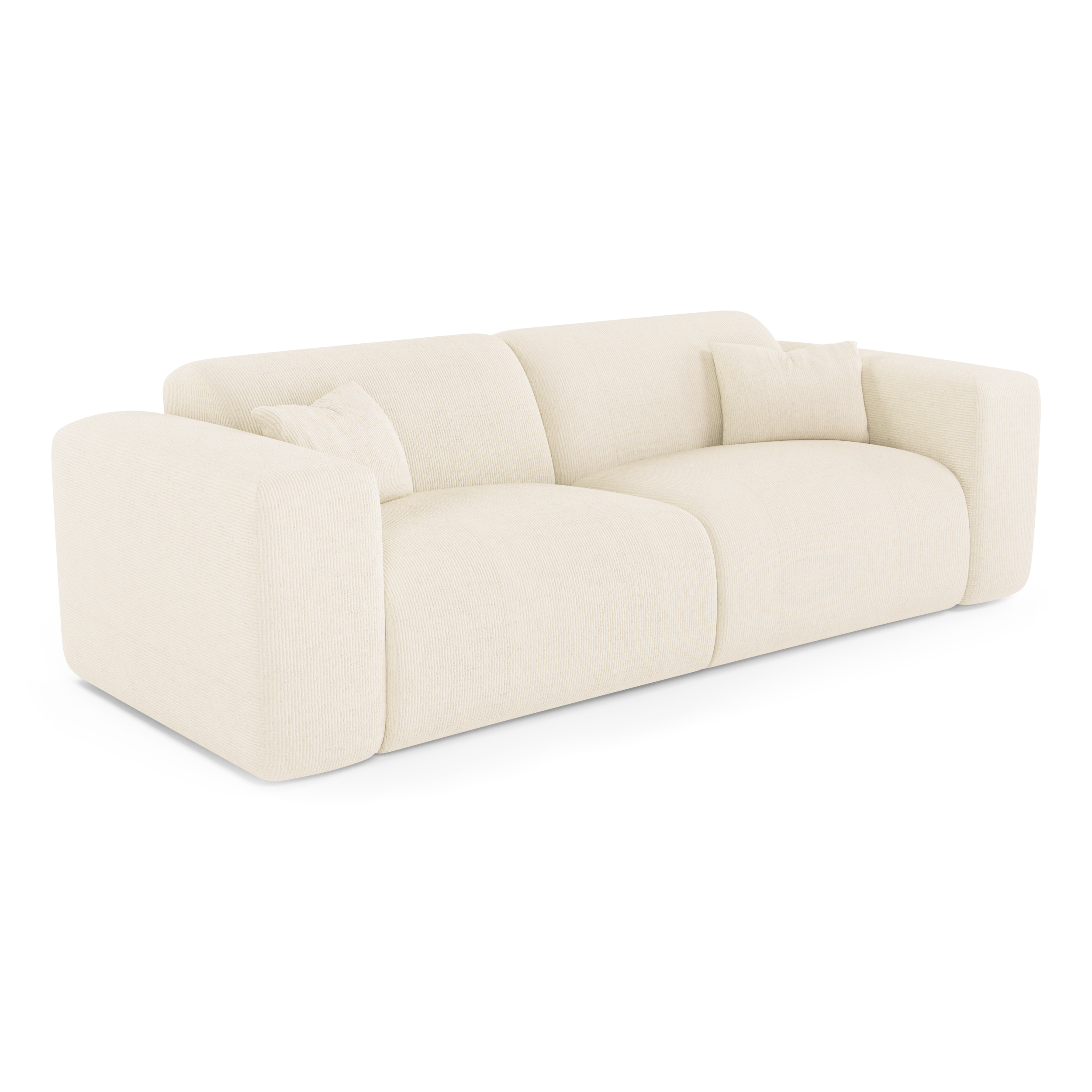 sia-myra-canap-convertible-cr-me-arrondi-confortable image 5