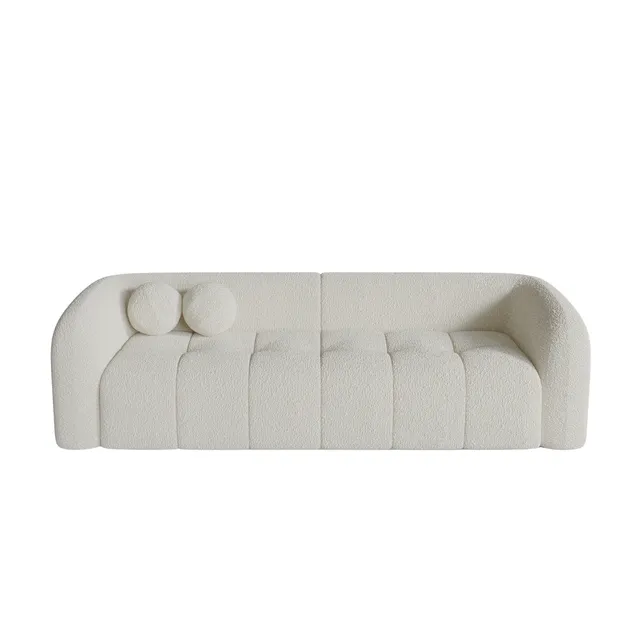 sia-deco-haussmann-canap-droit-cr-me-coussins-boules image 1