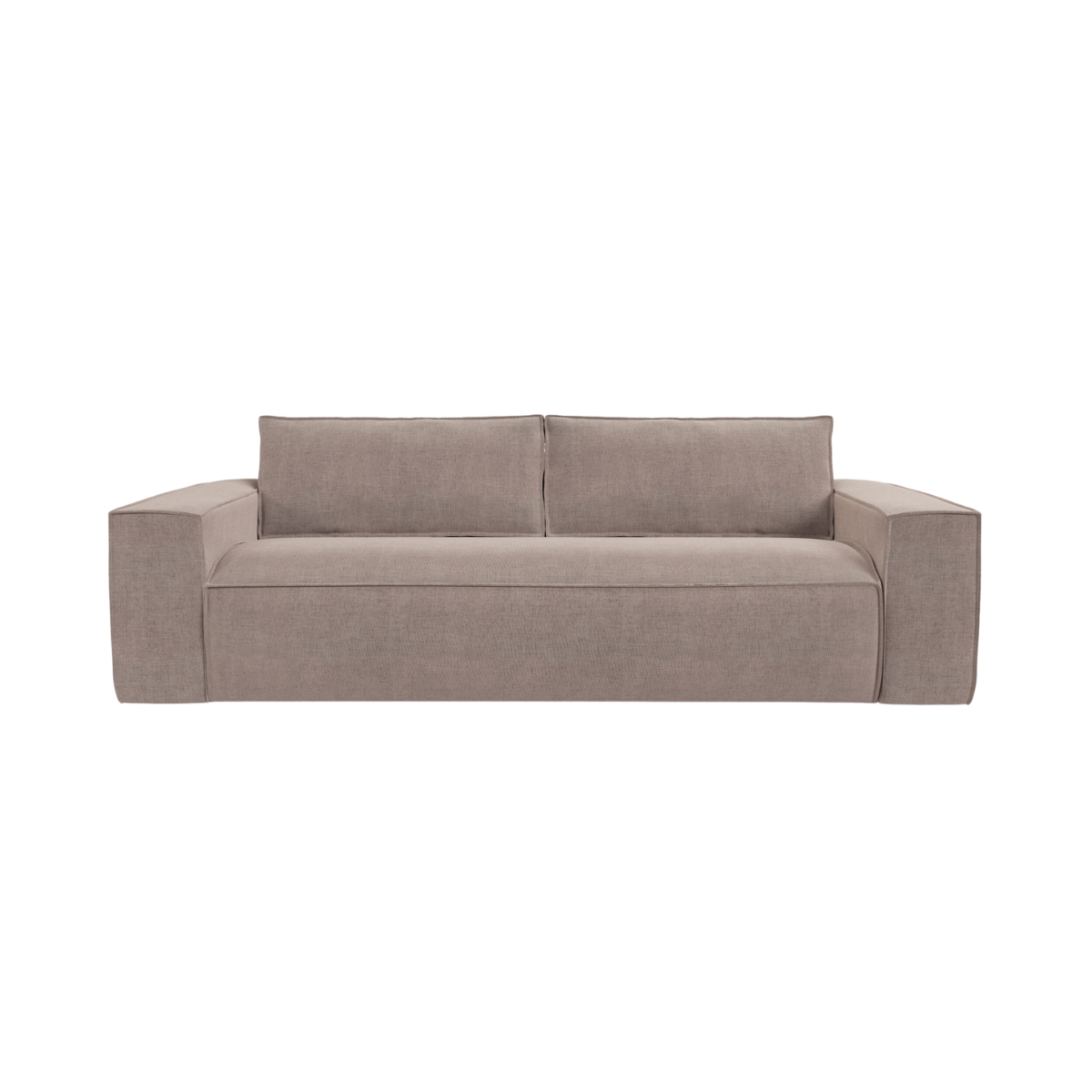 sia-deco-joan-canap-convertible-taupe-couchage-160-matelas image 1