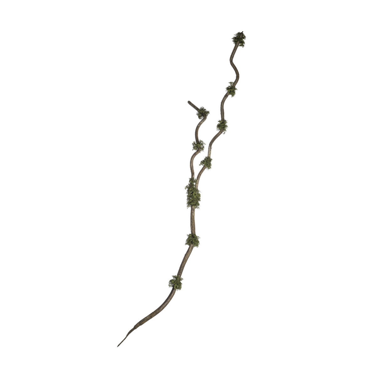 sia-noah-branche-mousse-195-cm-verte-effet-bois image 1