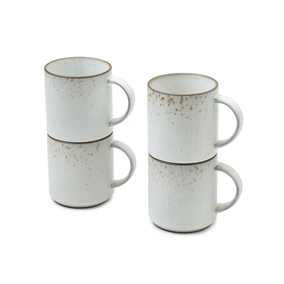sia-deco-alba-karlstad-service-4-tasses-blanc-9-cm image 1