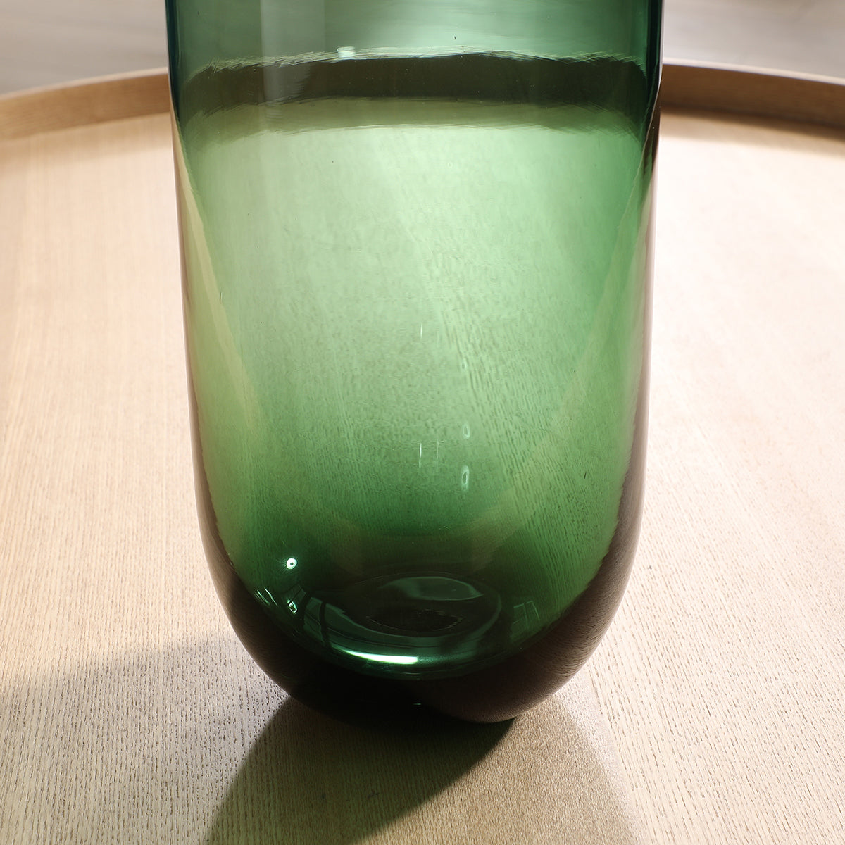 sia-antica-vase-bottle-42-cm-bleu-verre-transparent image 7