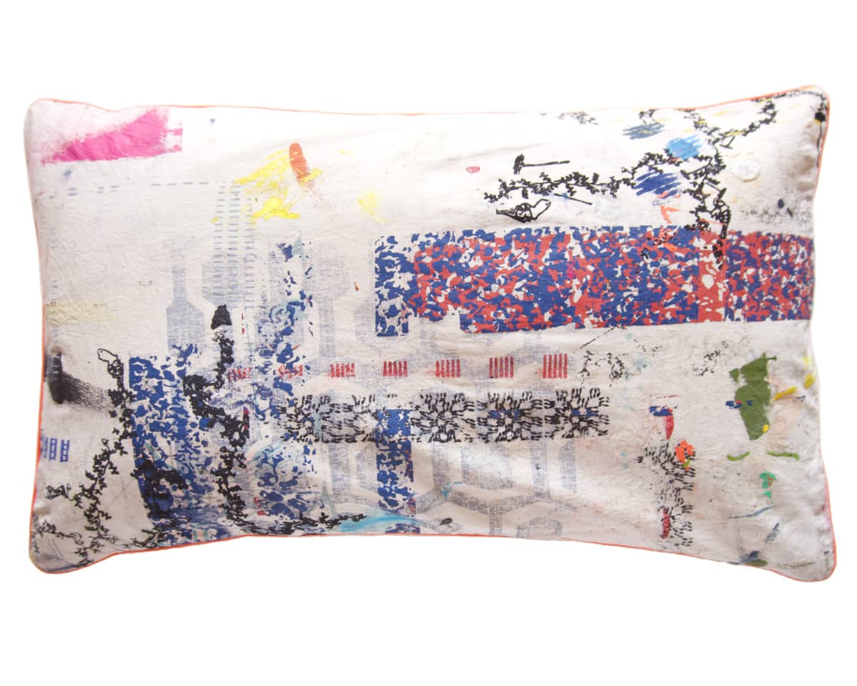 am-cla-coussins-housse-de-coussin-30x50-grise-bleue-coton image 1