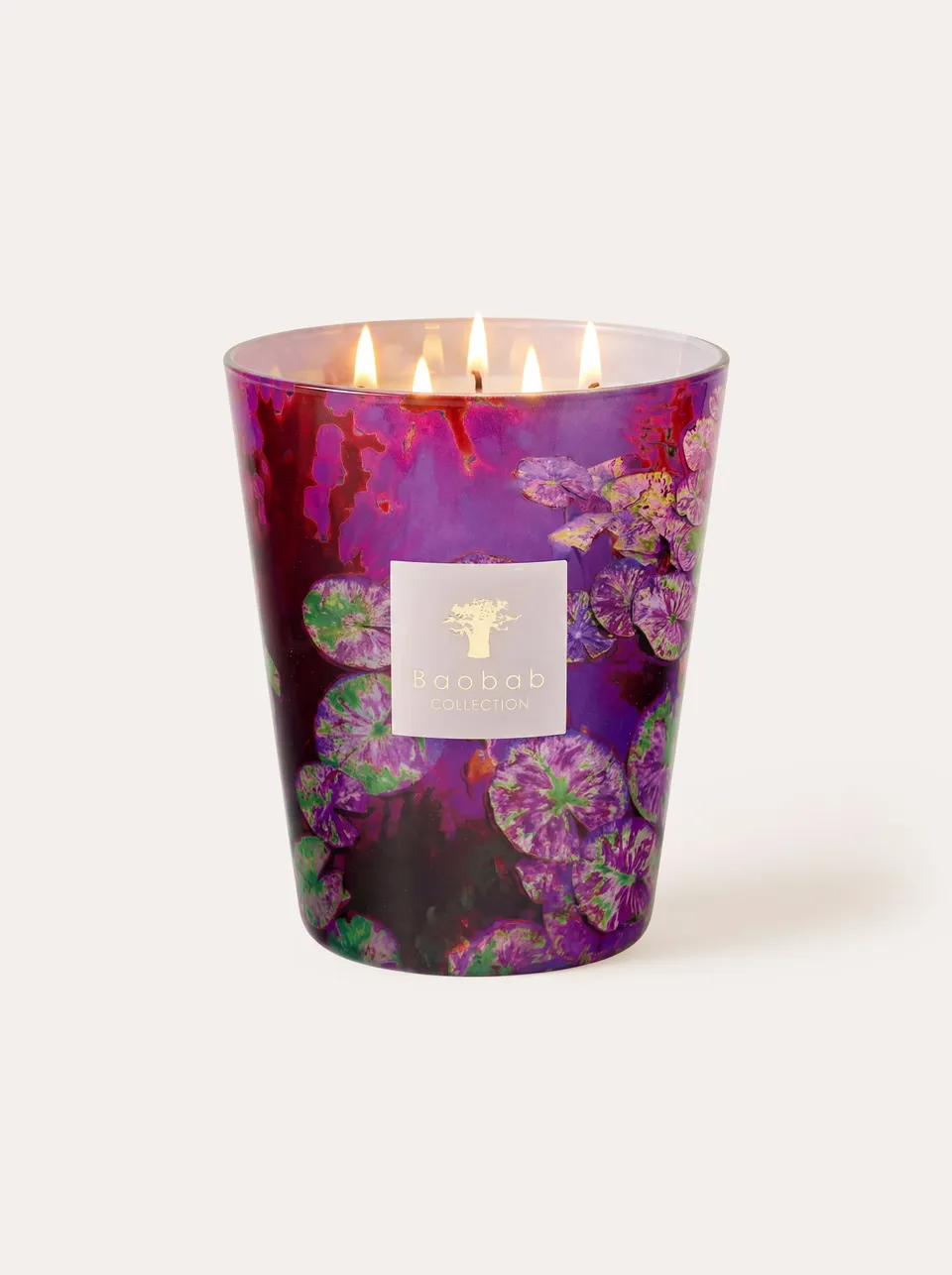 baobab-collection-arty-flowers-water-lily-bougie-parfum-e-classique-n-nuphar image 1
