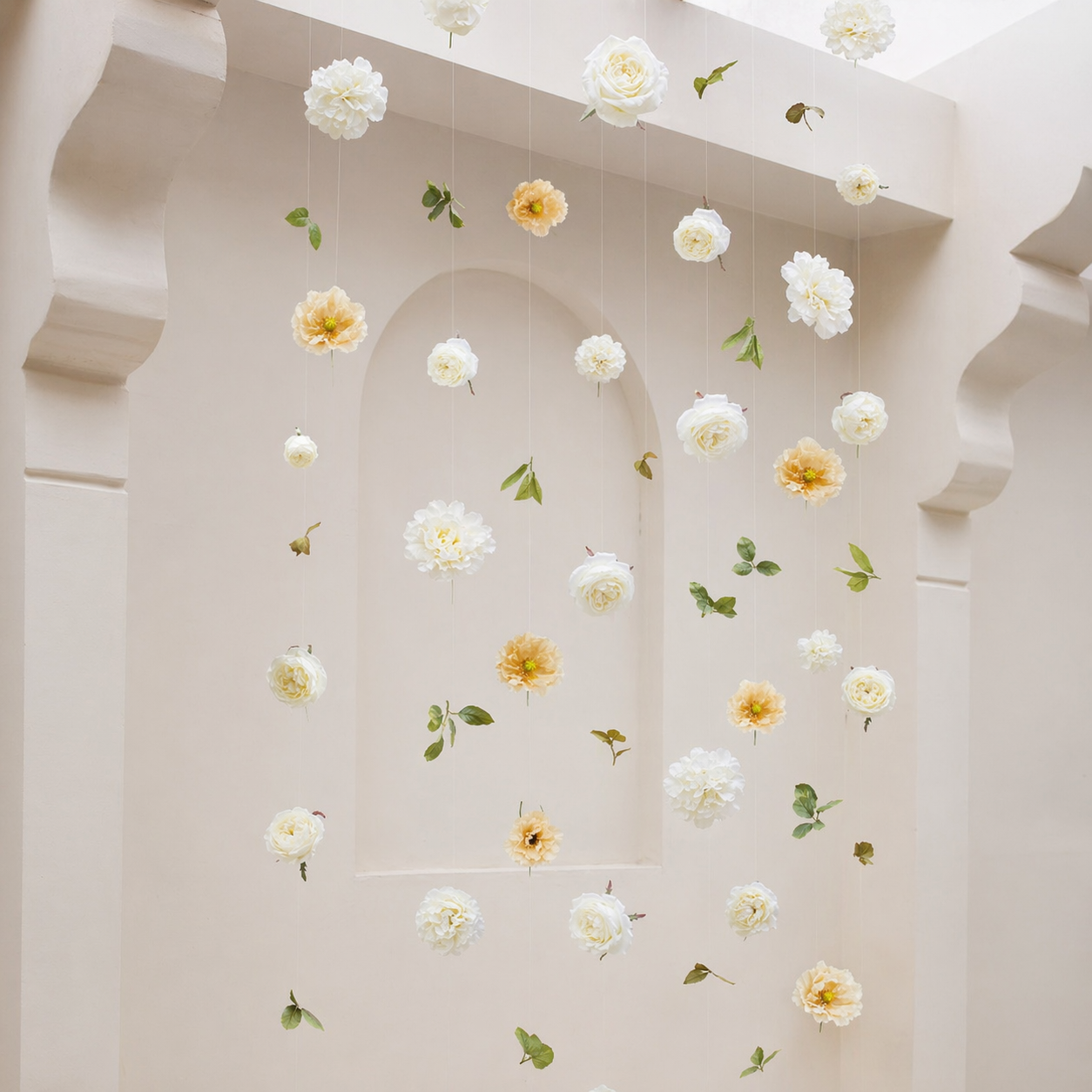 sia-noah-tige-zinnia-artificielle-blanc-18-cm image 3