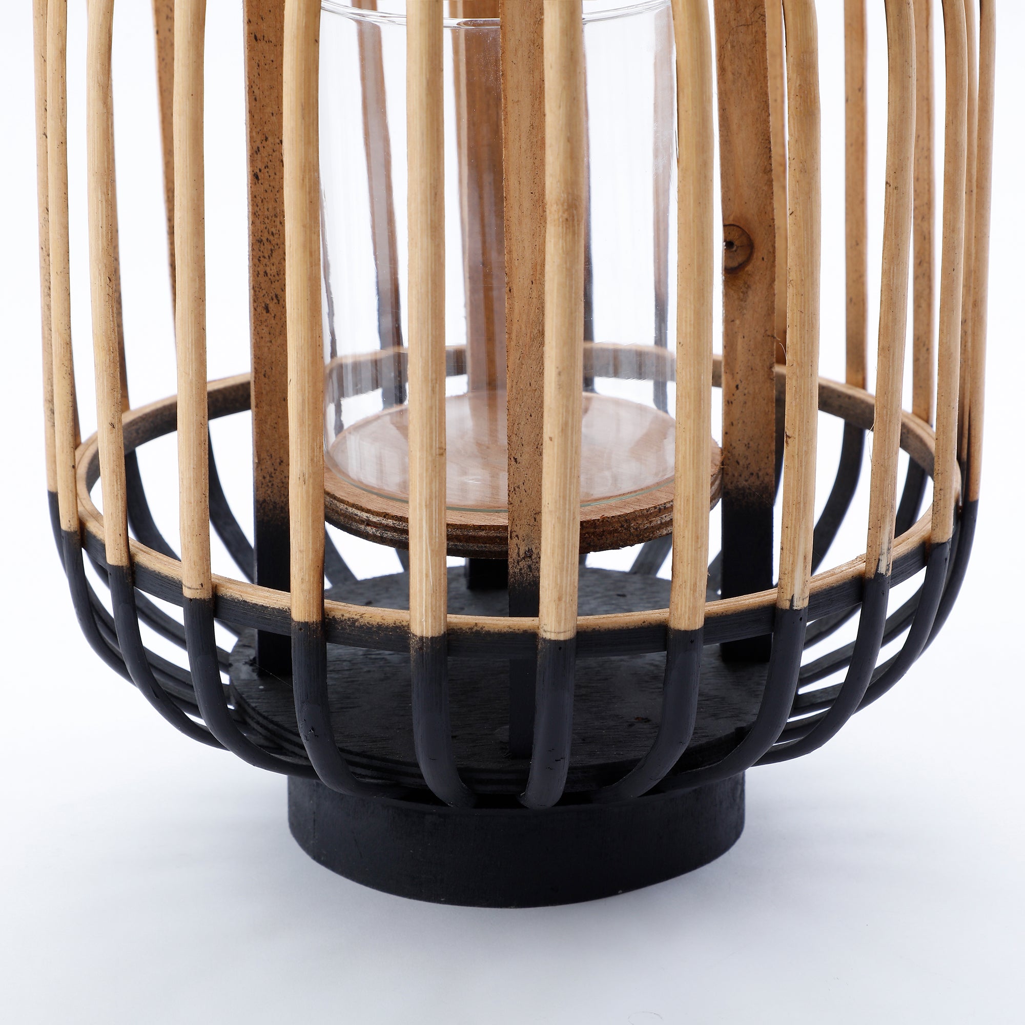 sia-nora-lanterne-bambou-luva-38-cm-noire-verre image 4