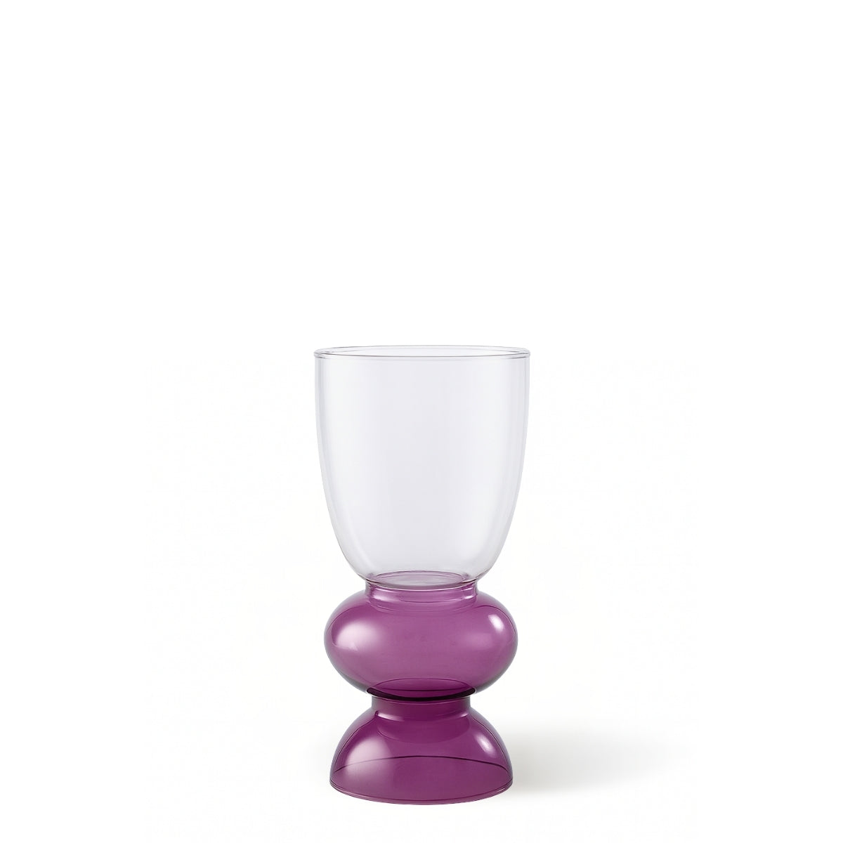 sia-deco-antica-sunrise-22-cm-vase-verre-violet image 1