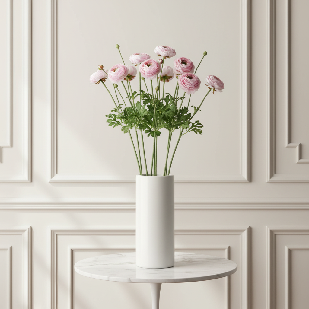 sia-deco-noah-tige-renoncule-fleur-artificielle-rose-56-cm image 2