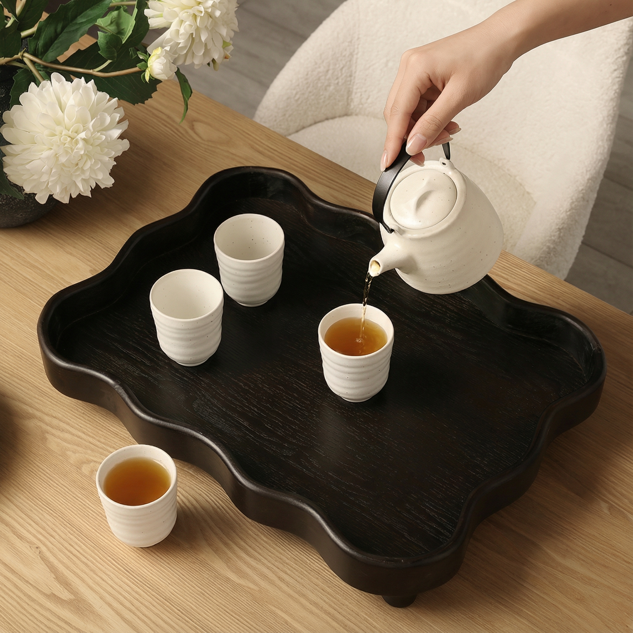 sia-deco-alba-kyoto-service-th-gr-s-5-pi-ces-beige image 3