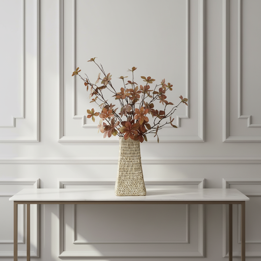 sia-deco-noah-feuillage-enkianthus-97-cm-rouge-fonc image 2