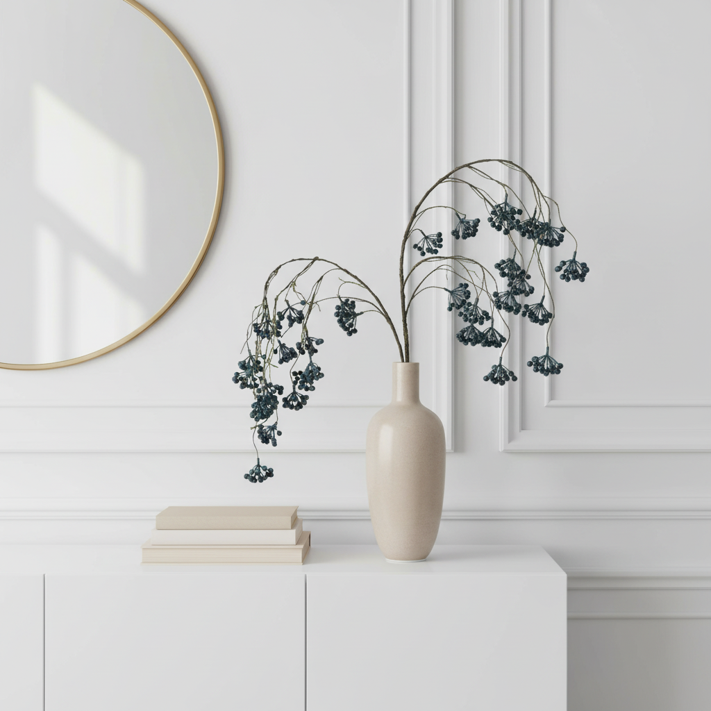 sia-noah-branche-de-baies-tombantes-artificielle-noir-86cm image 2