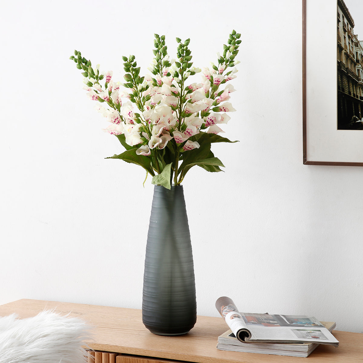 sia-noah-tige-digitale-pourpr-e-70-cm-fleur-artificielle-blanche image 2
