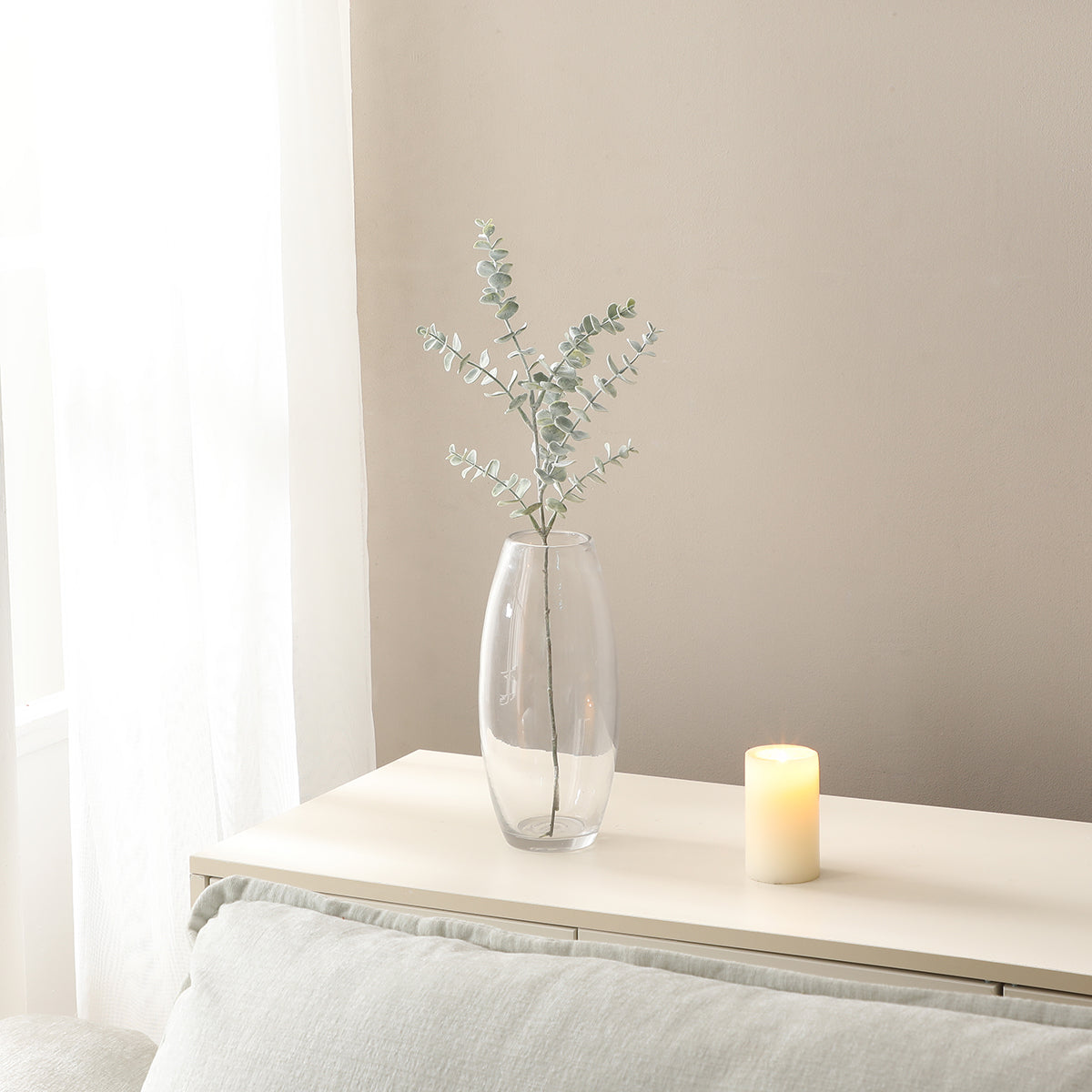 sia-noah-eucalyptus-artificiel-53-cm-vert-blanchi image 2