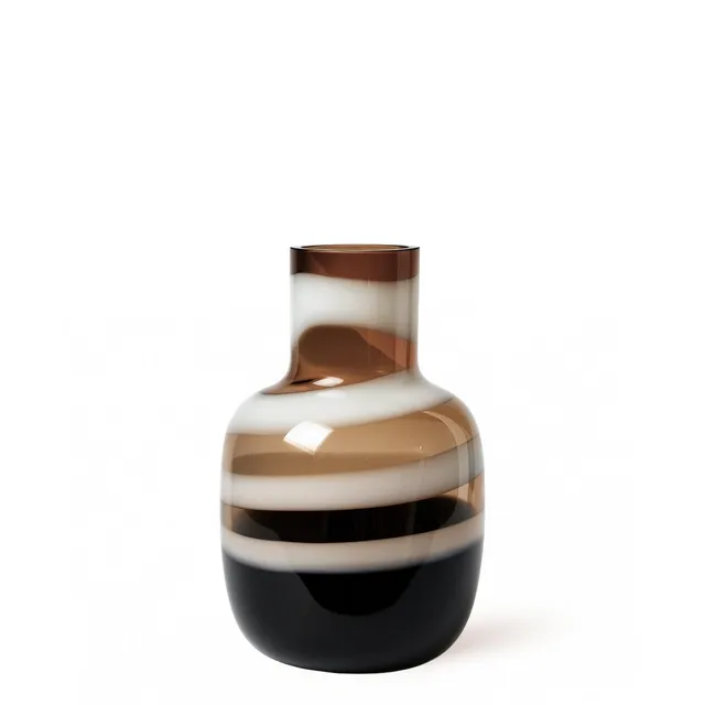 sia-antica-spirale-vase-verre-32-cm-marron image 1