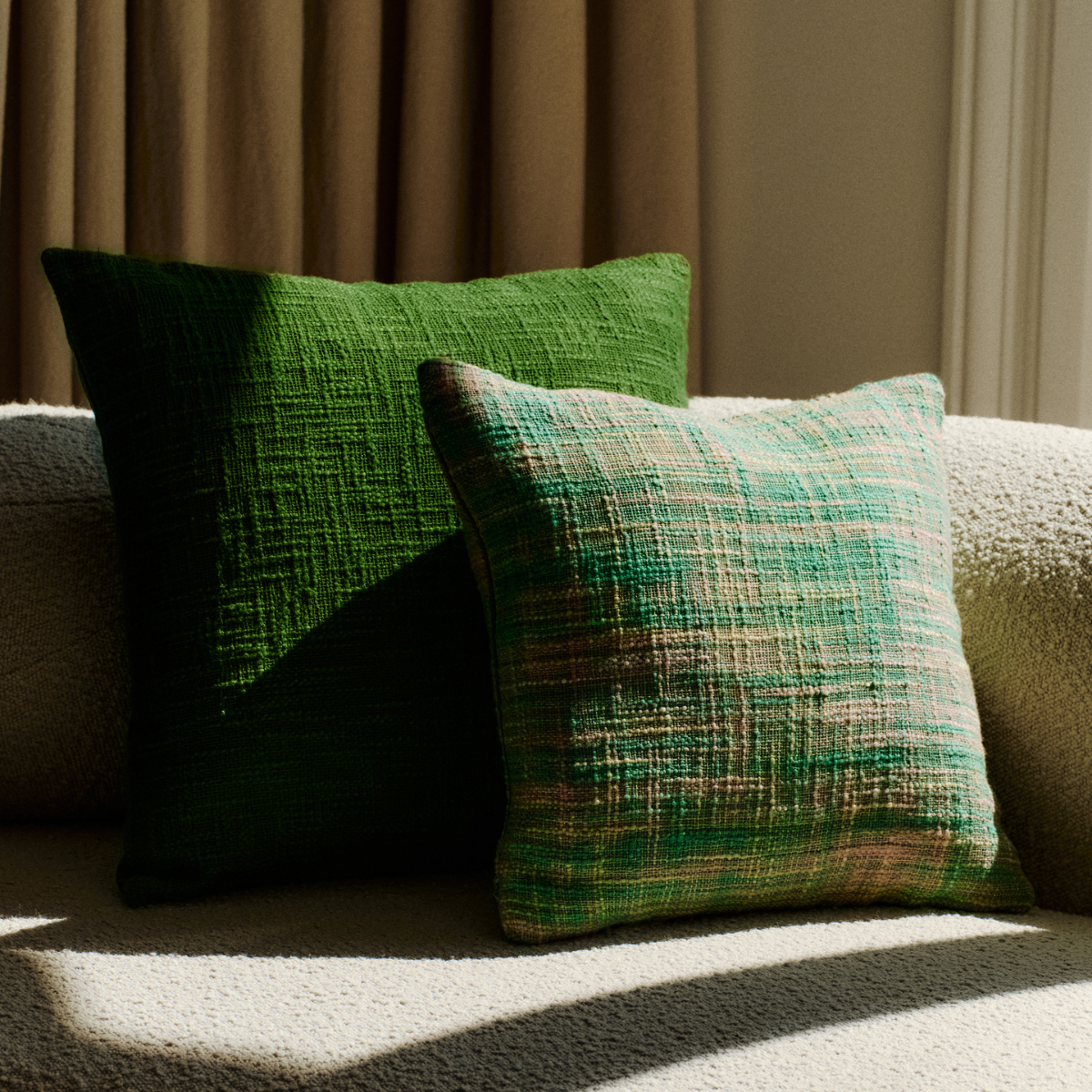 sia-deco-nola-housse-de-coussin-gardena-vert-40-cm-coton image 2
