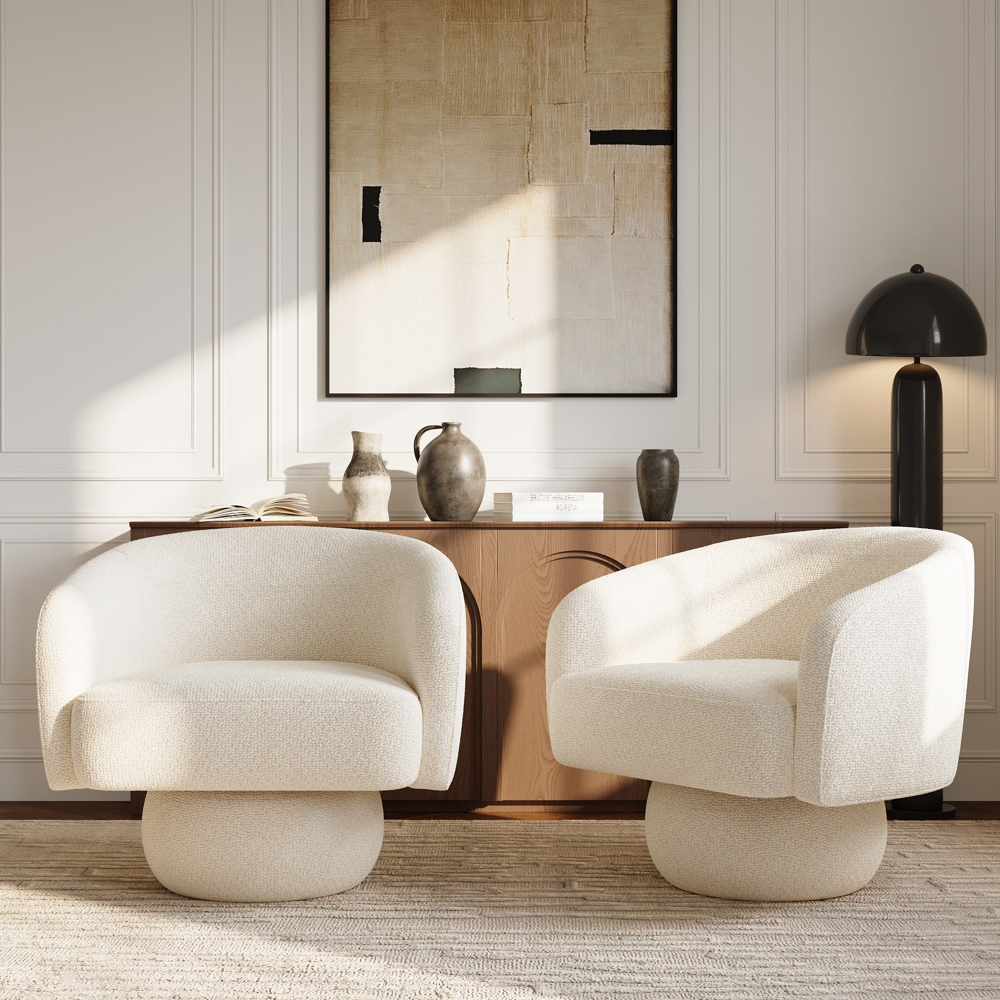 sia-deco-arlo-fauteuil-pivotant-cr-me-design-enveloppant image 2