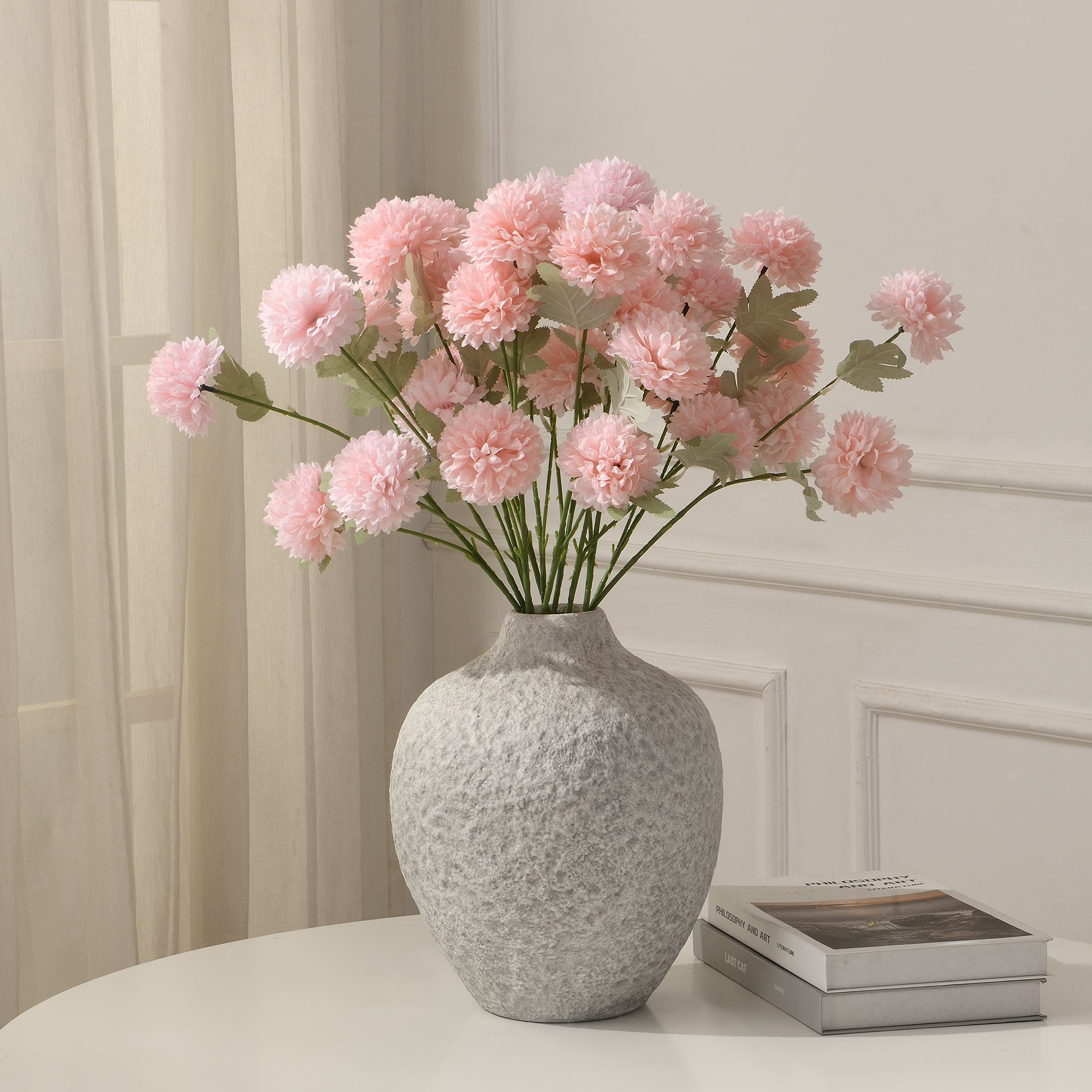 sia-noah-chrysanth-me-tige-artificielle-blanc-63-cm image 5