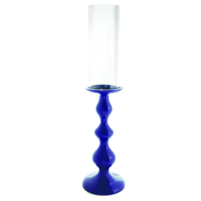 sia-nora-porte-bougie-isa-bleu-48-cm-en-verre image 1