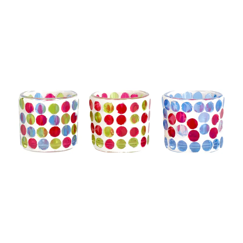 sia-deco-nora-photophores-mosa-que-verre-bleu-lot-3 image 1