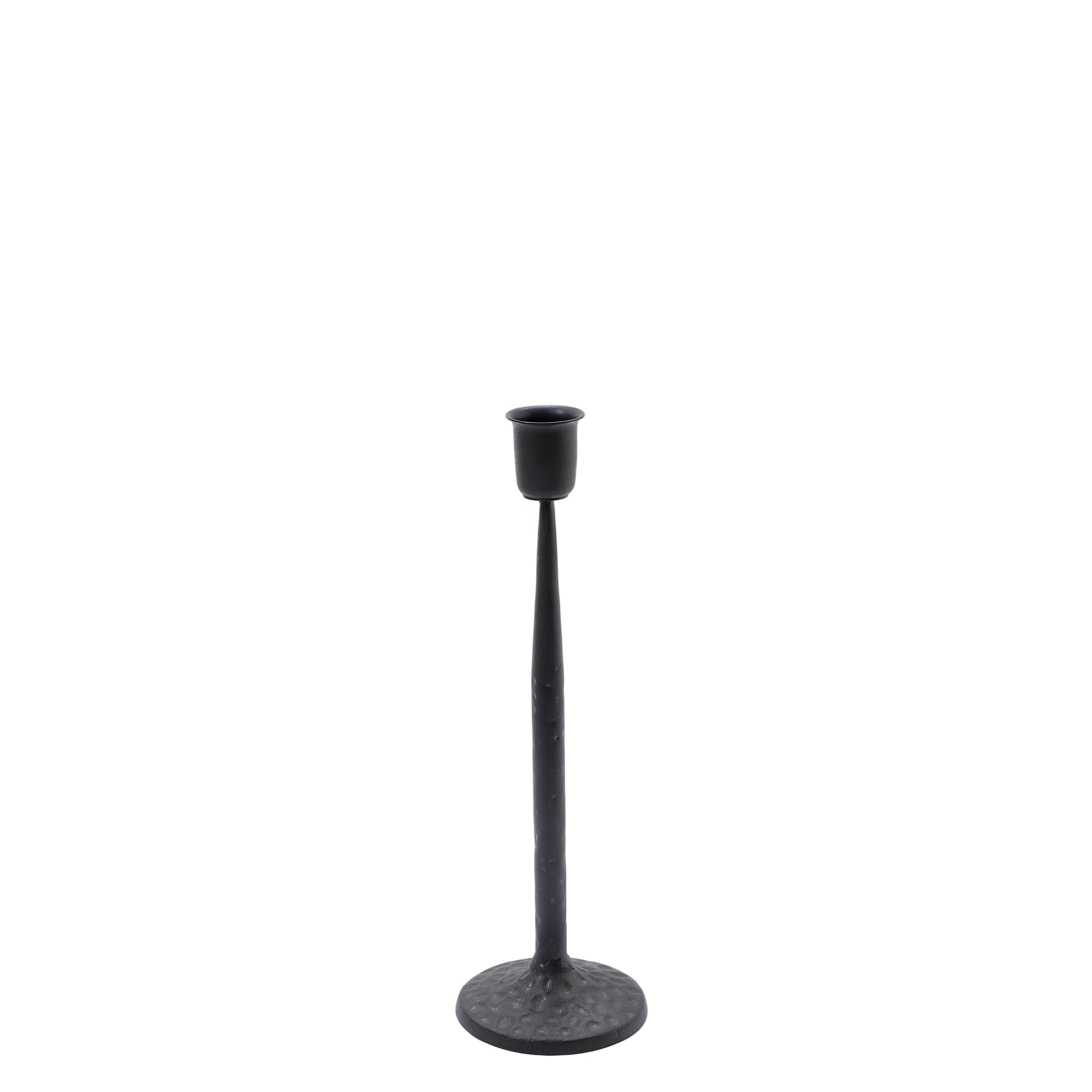 sia-deco-nora-nalia-bougeoir-noir-25-cm-chandelle image 1