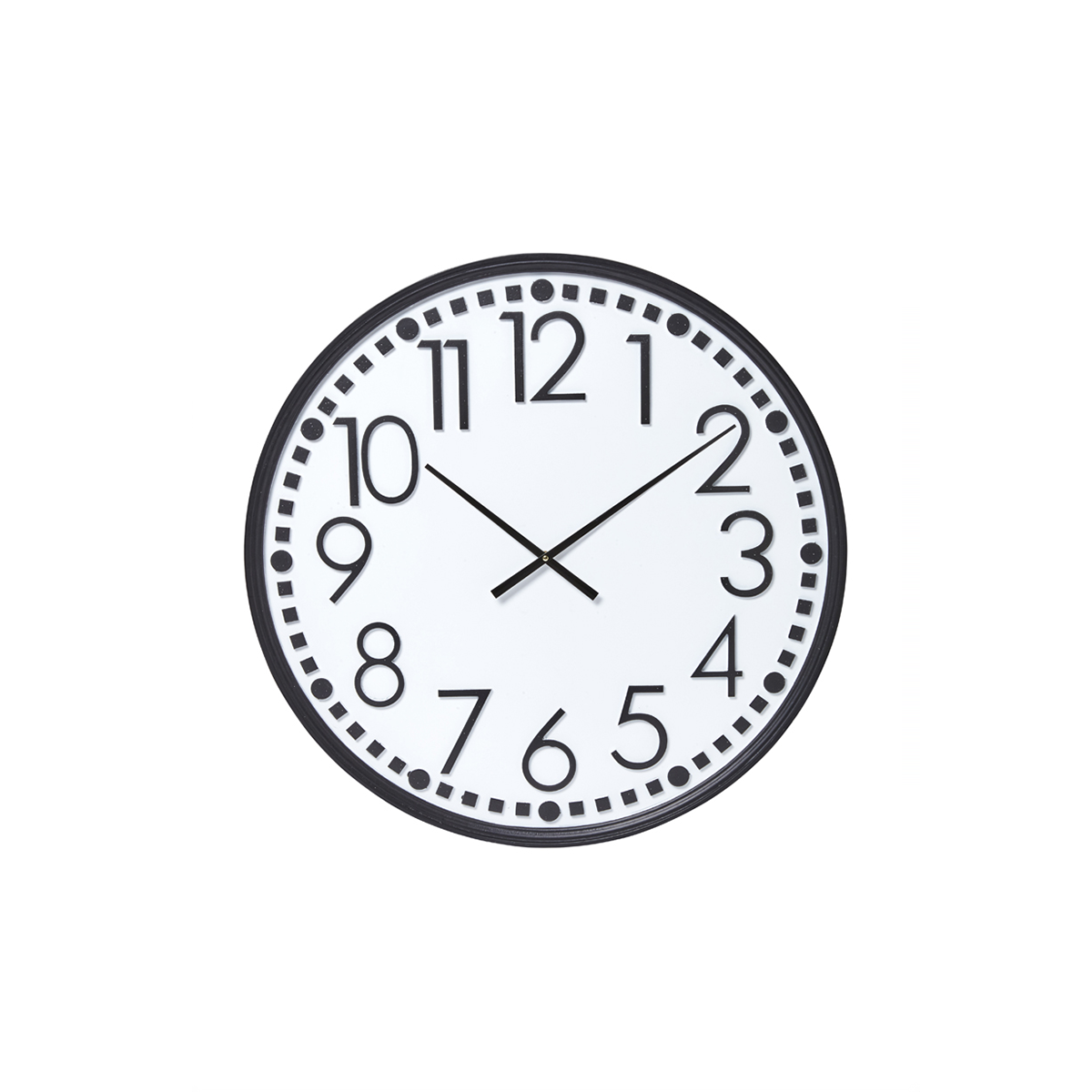 sia-victoria-horloge-grands-chiffres-murale-noir-blanc-80cm image 1