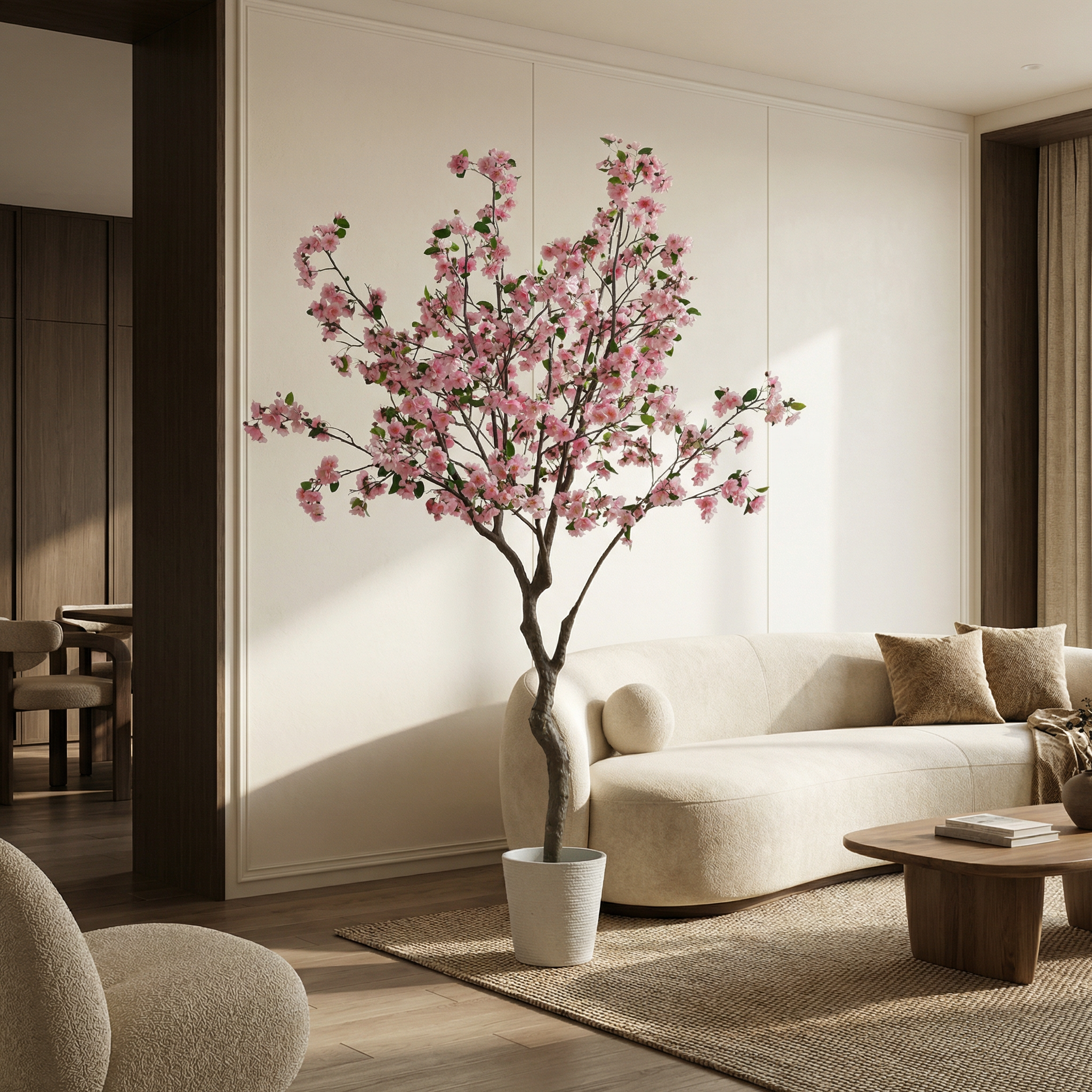 sia-noah-cerisier-en-fleurs-artificiel-rose-en-pot-245cm image 2