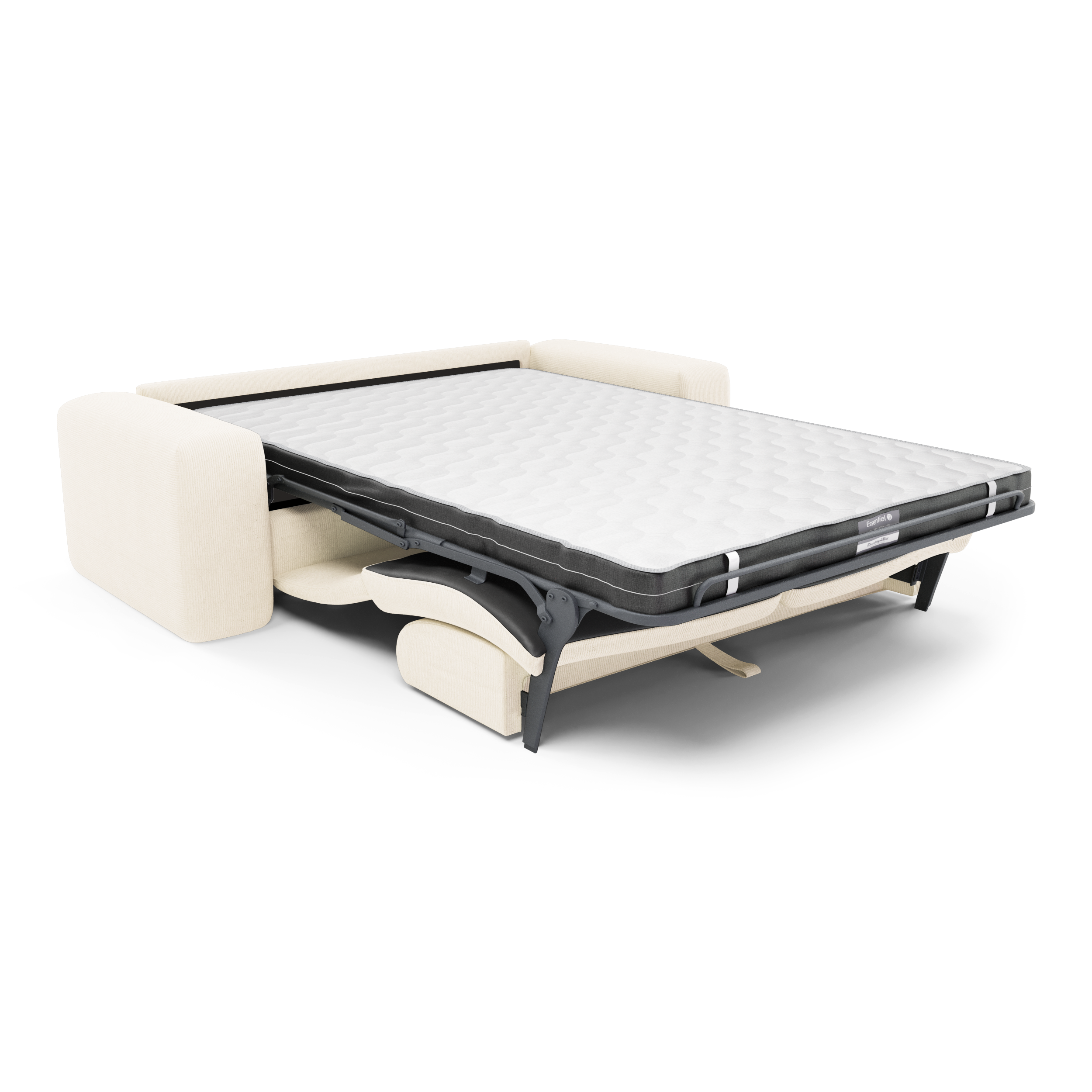 sia-myra-canap-convertible-cr-me-arrondi-confortable image 4