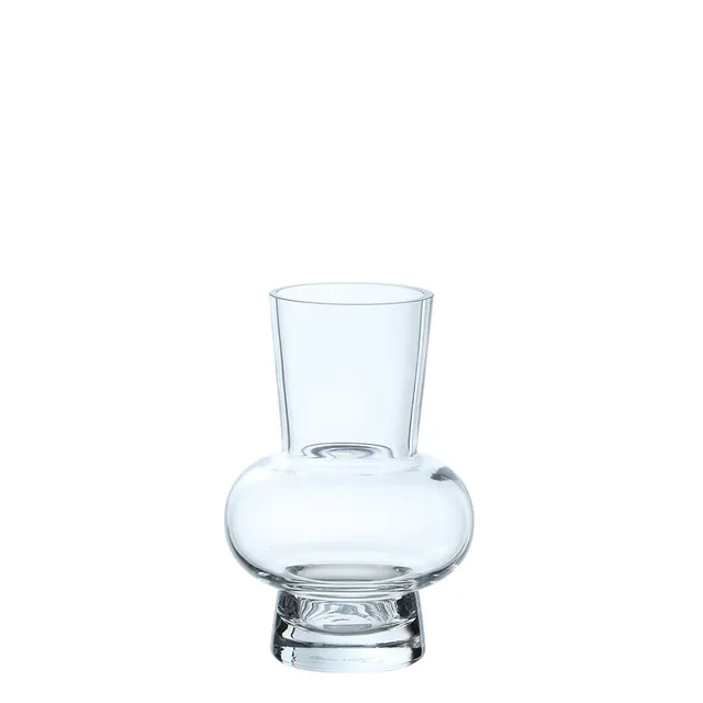 sia-antica-bubble-vase-en-verre-transparent-20-cm image 1