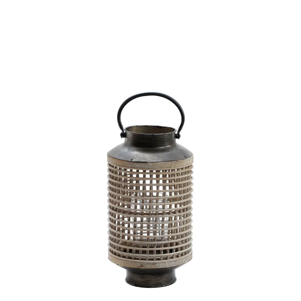 sia-nora-oren-lanterne-m-tal-noire-32-cm image 1