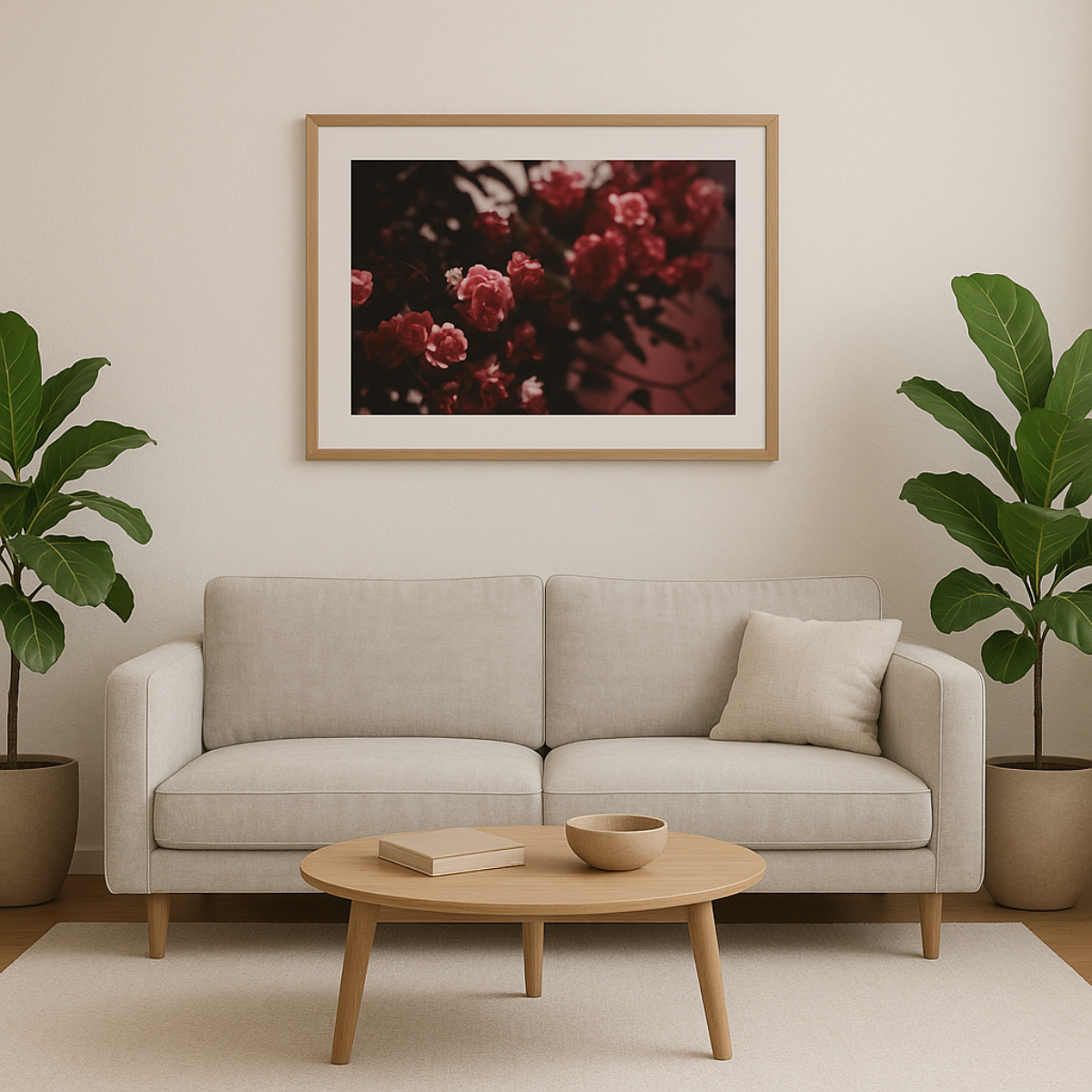 sia-victoria-cadre-photo-blossom-beige-104x74-cm image 2