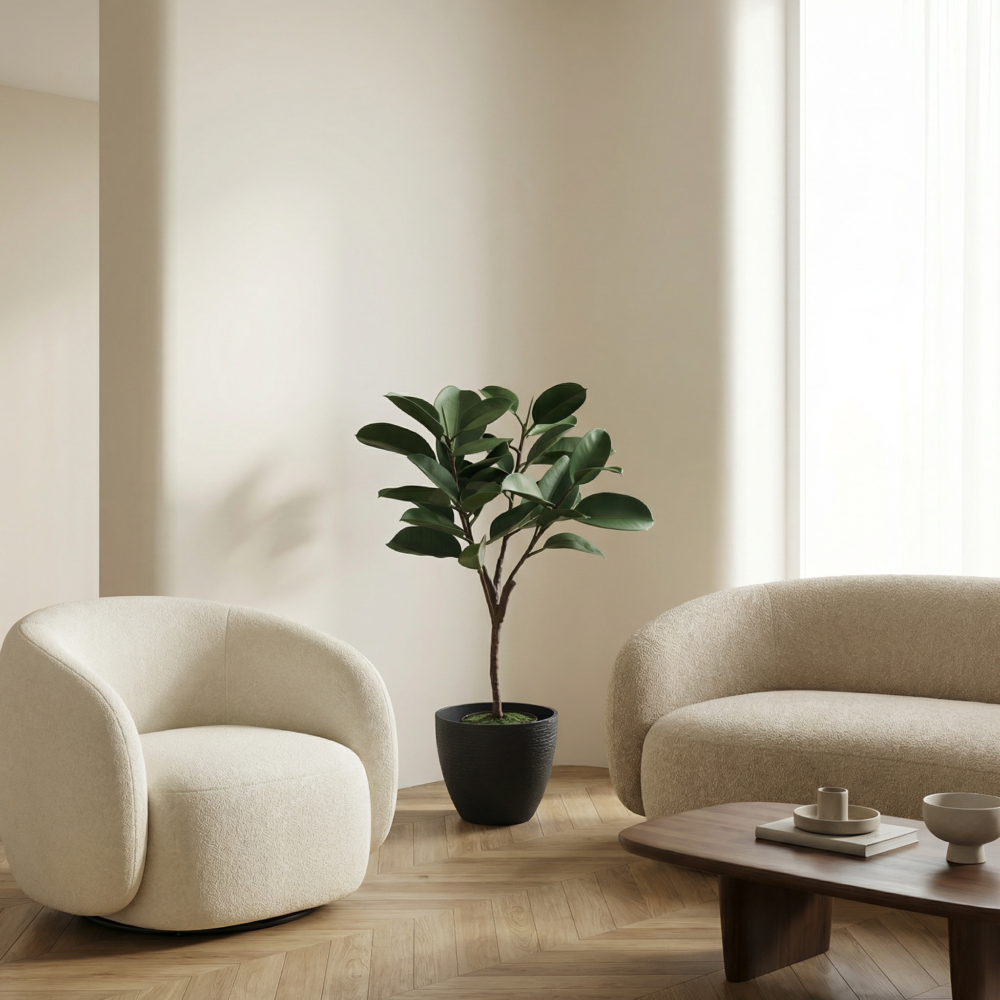 sia-deco-noah-ficus-en-pot-plante-artificielle-vert-115-cm image 2