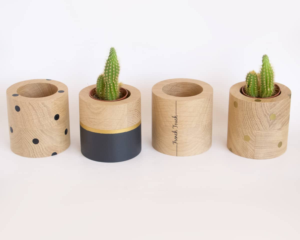 am-cla-pots-cache-pot-bois-rond-pois-dor-s-ch-ne-9-cm image 6