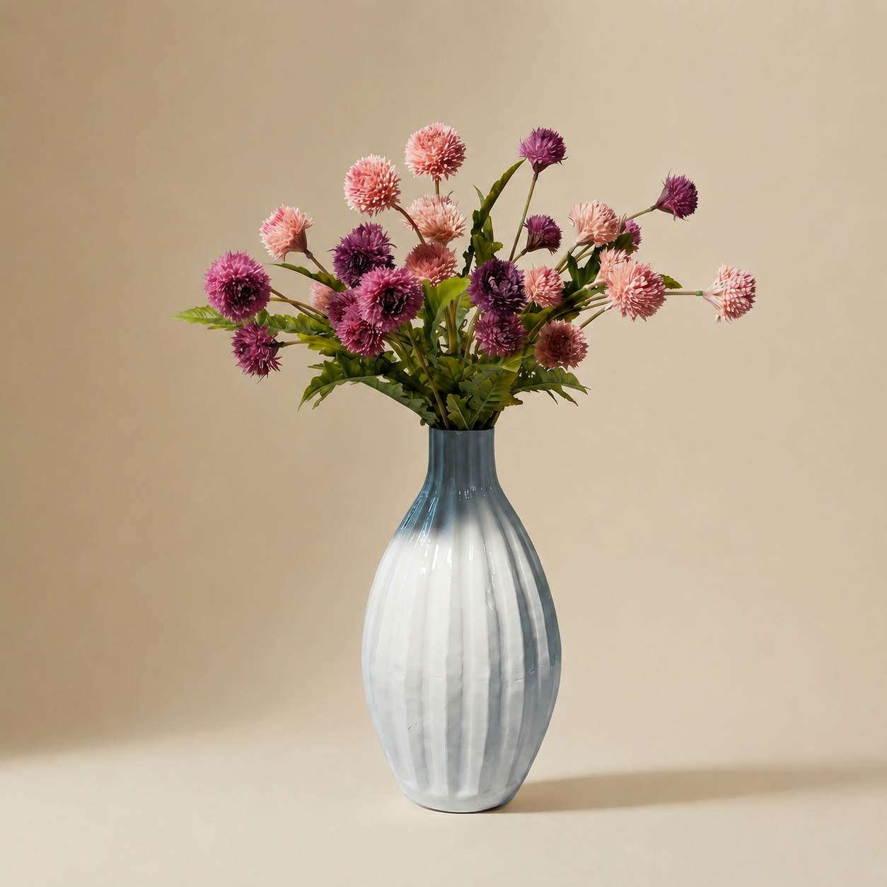 sia-noah-bouquet-artificiel-chrysanth-mes-rose-violet-62-cm image 1