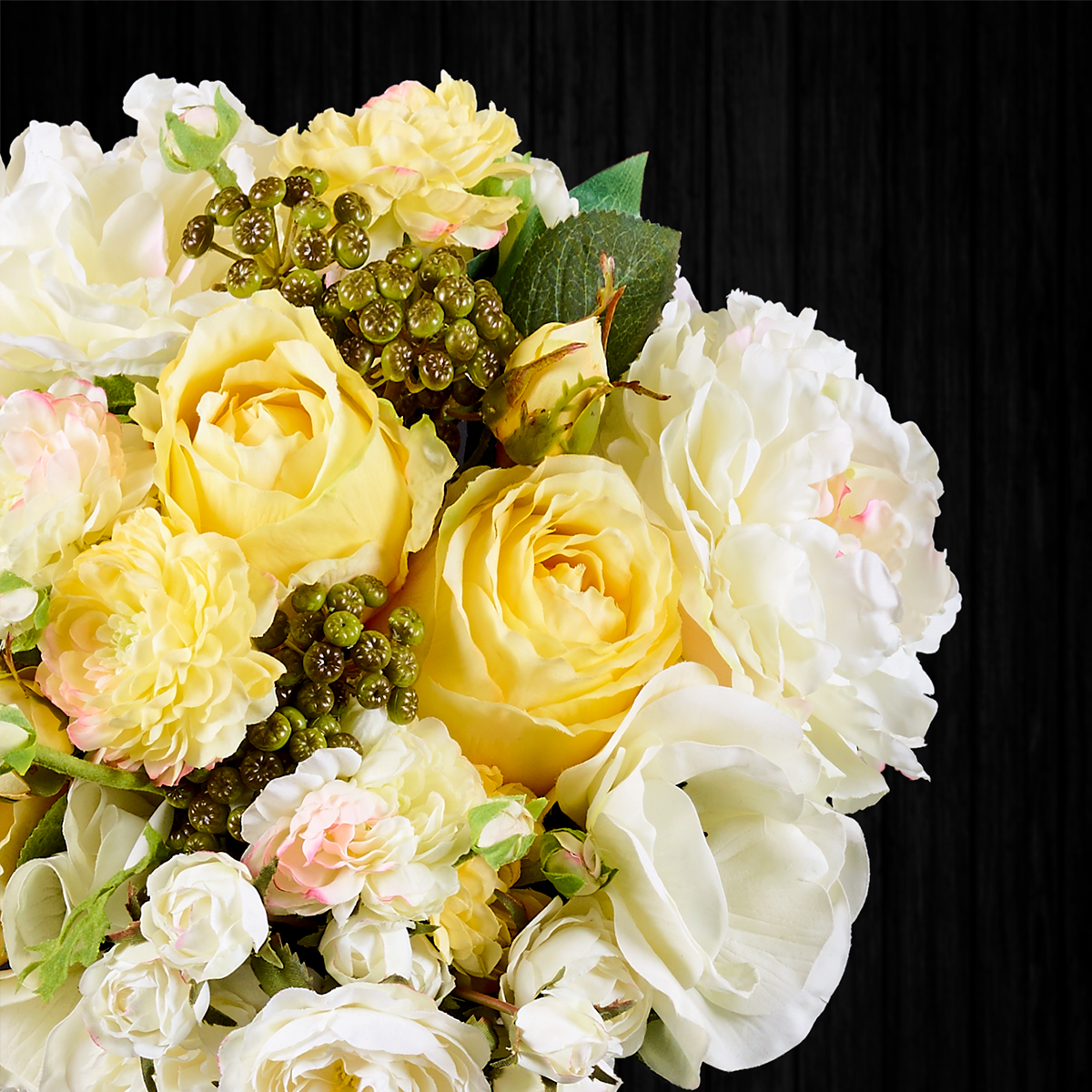 sia-noah-rose-kate-tige-fleur-artificielle-jaune-49-cm image 3