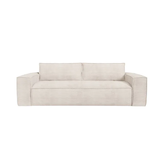 sia-deco-joan-canap-convertible-140-cm-cr-me-matelas-m-moire image 1