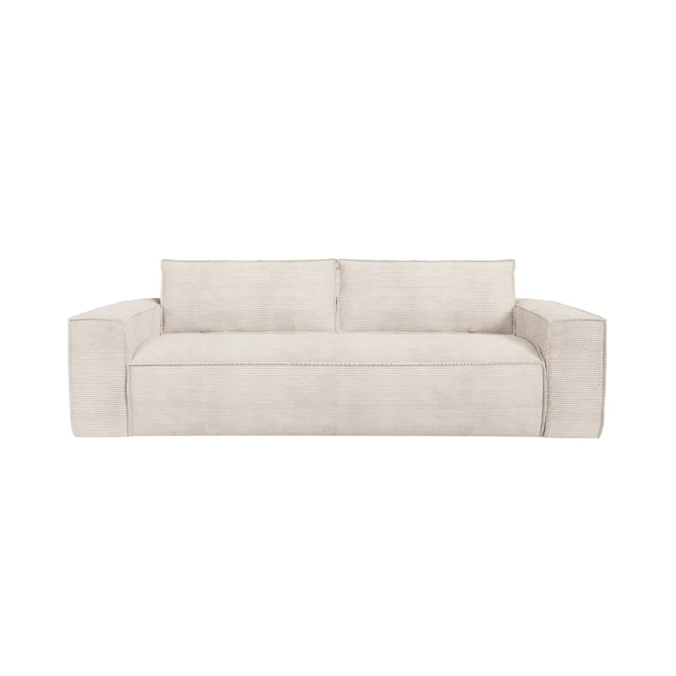 sia-deco-joan-canap-convertible-140-cm-cr-me-matelas-m-moire image 1