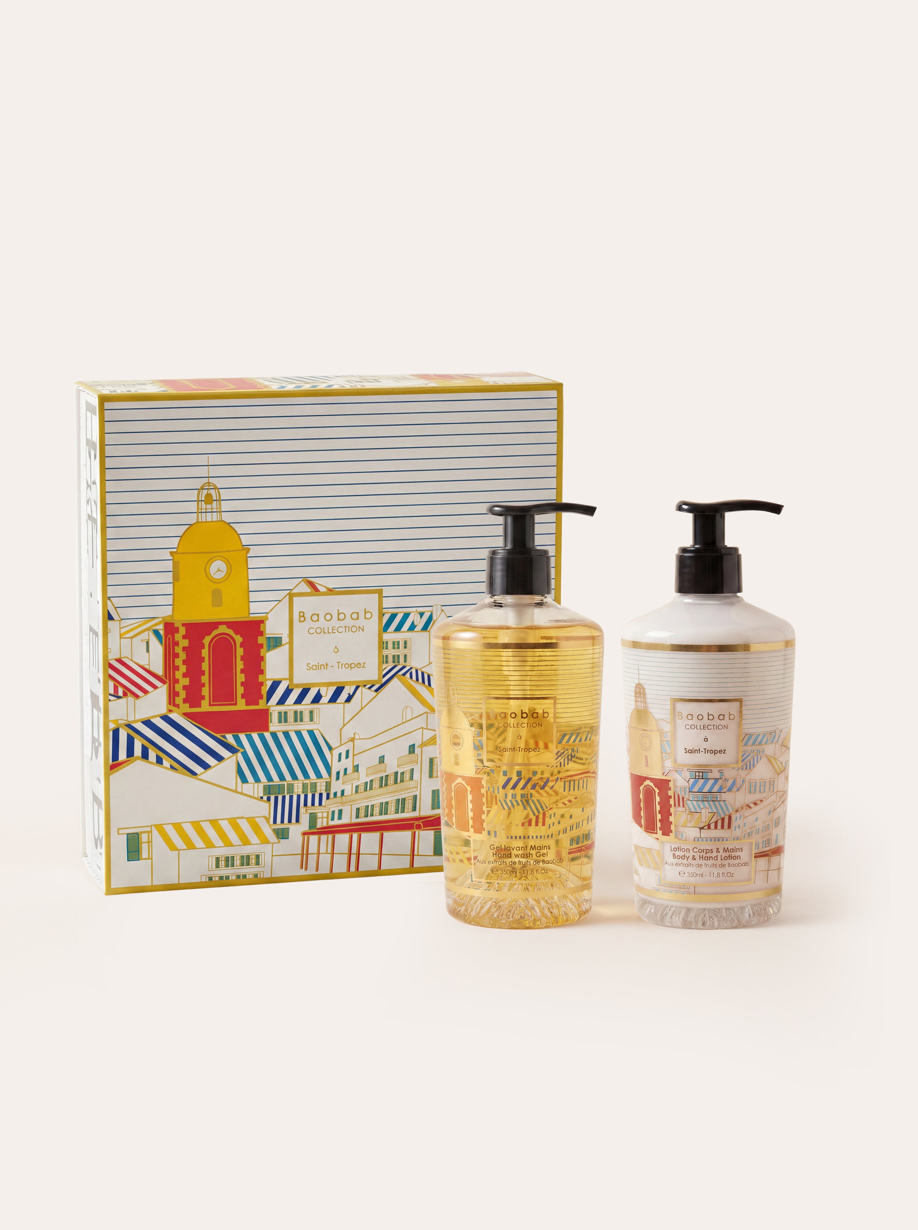 baobab-my-first-baobab-saint-tropez-coffret-lotion-gel-2x350ml image 1
