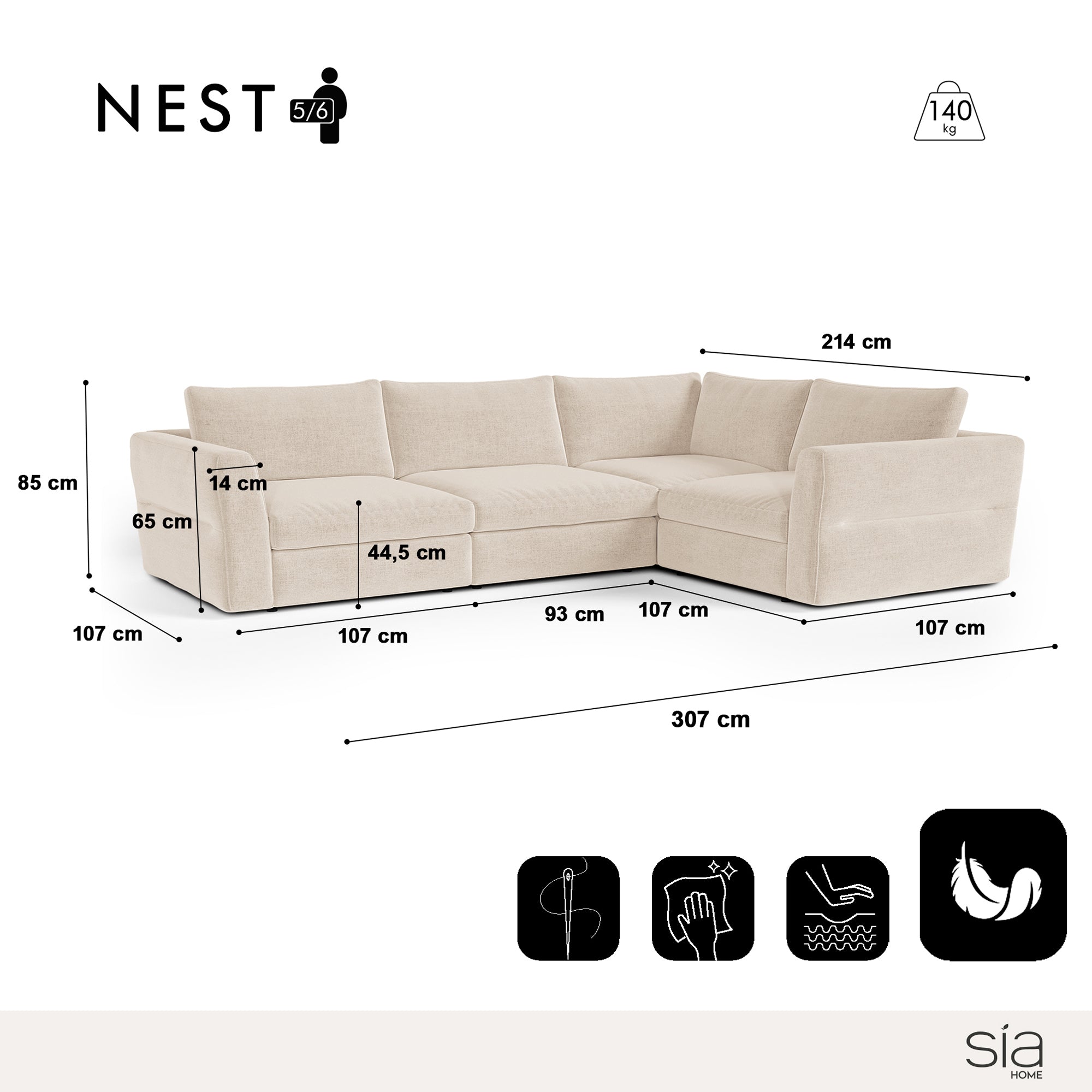 sia-nooma-nest-canap-angle-droit-modulable-5-6-places image 5